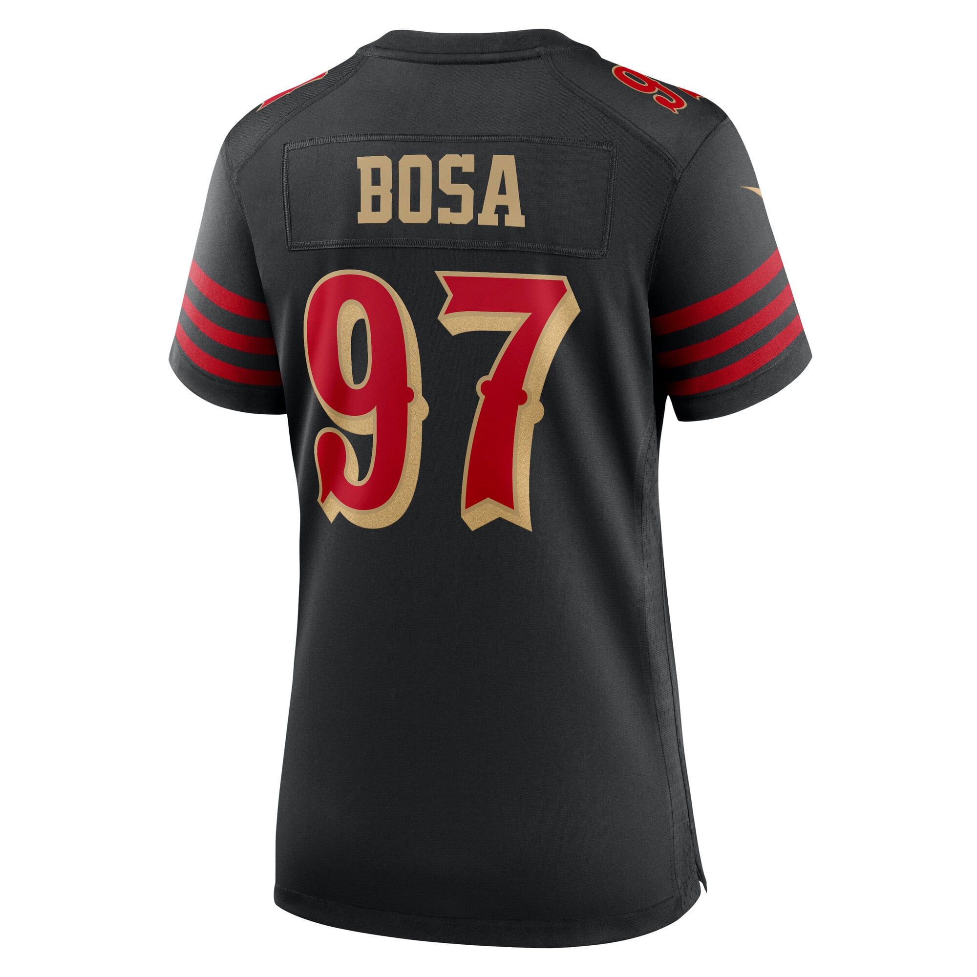 Nick Bosa San Francisco 49ers Women's 2025 Rivalries Collection Game Jersey - Black - Image 4