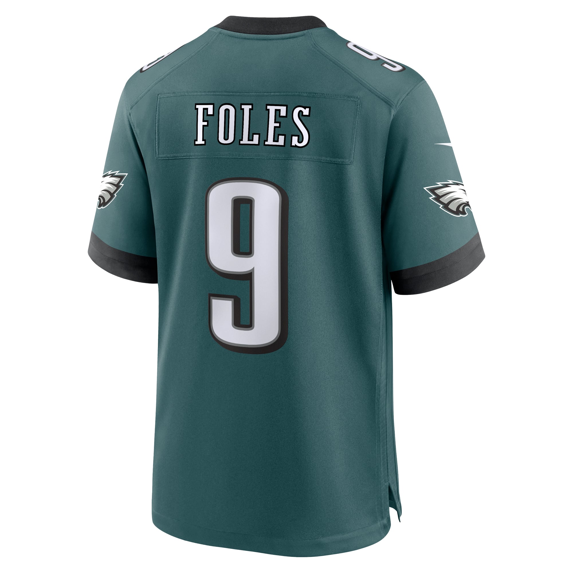 Nick Foles Philadelphia Eagles Team Retired Player Game Jersey - Midnight Green - Image 4