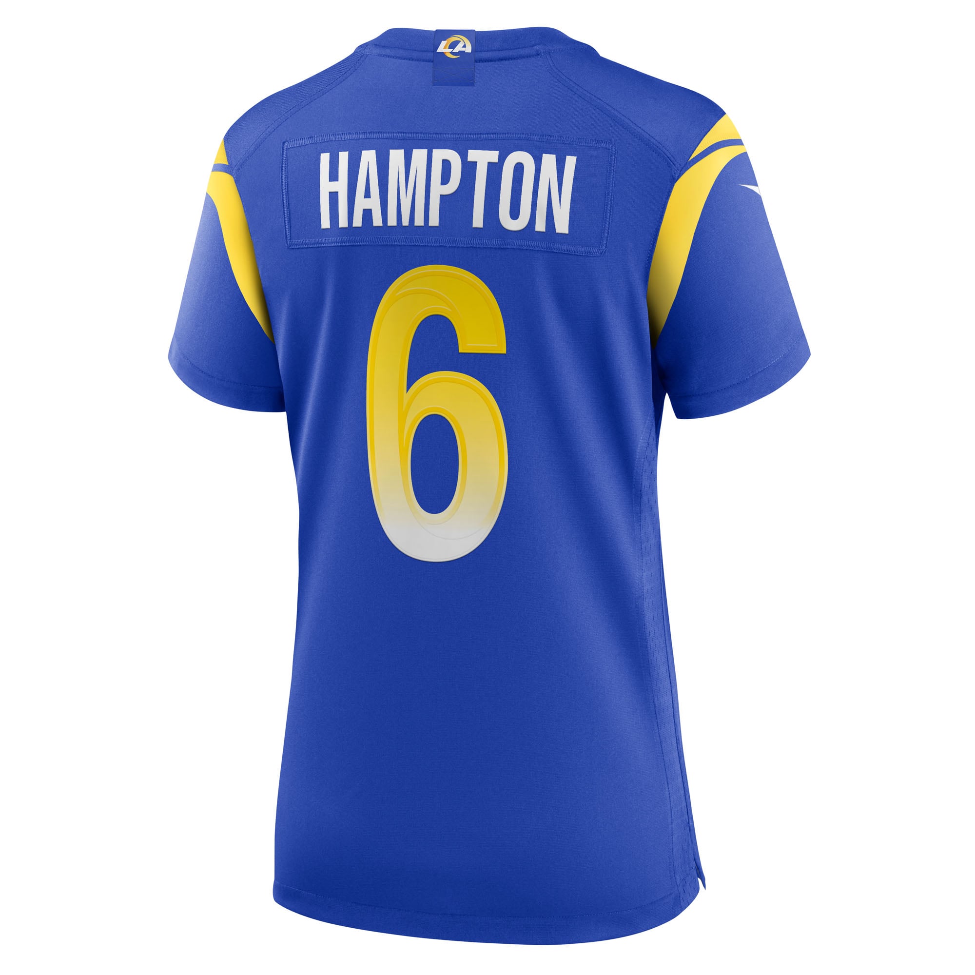 Nick Hampton Los Angeles Rams Women's Team Game Jersey - Royal - Image 4