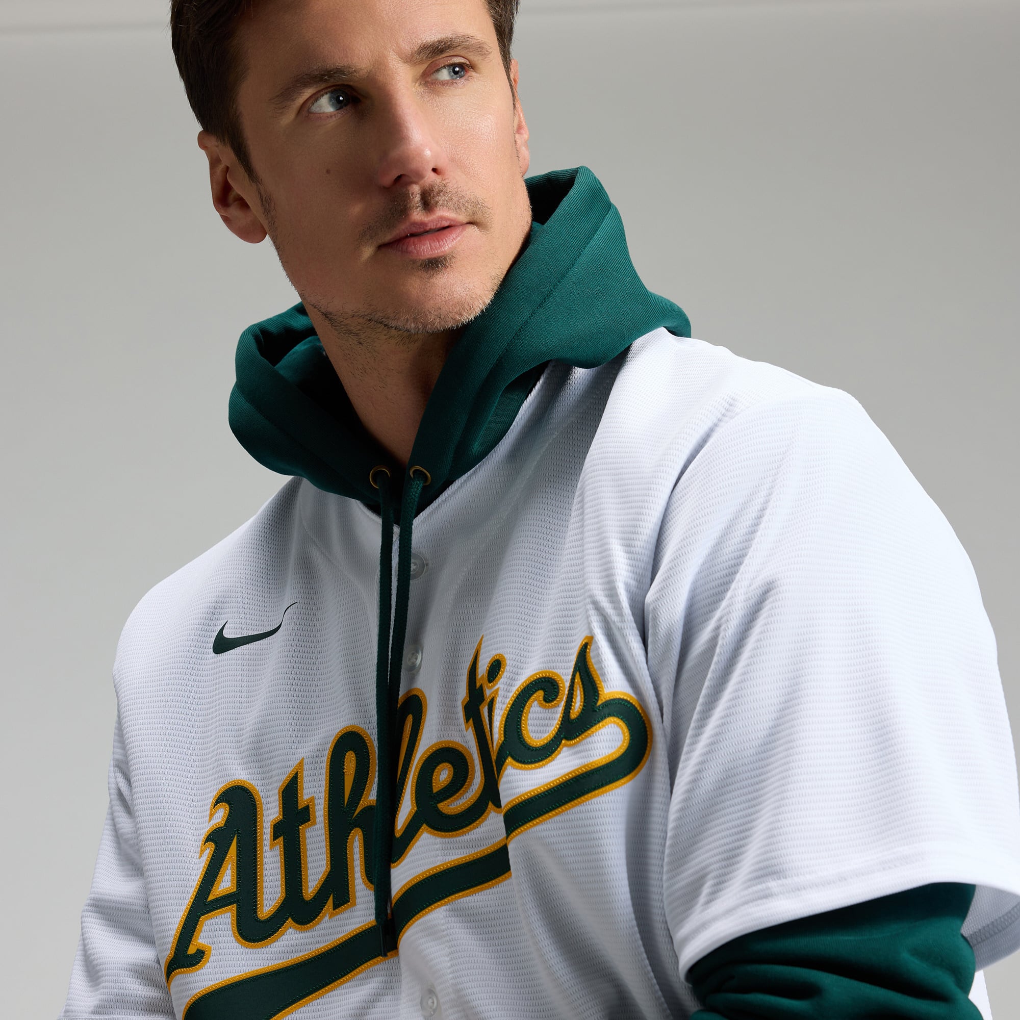 Nick Kurtz Athletics Home Player Jersey - White - Image 10