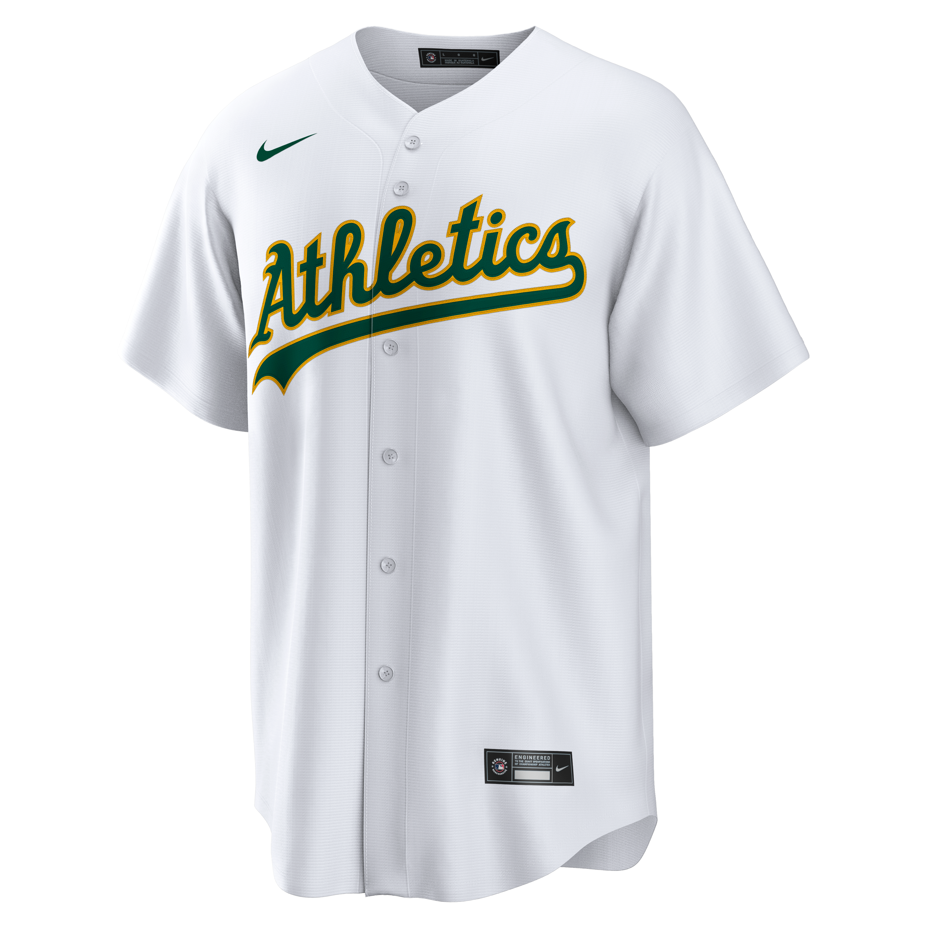 Nick Kurtz Athletics Home Player Jersey - White - Image 3