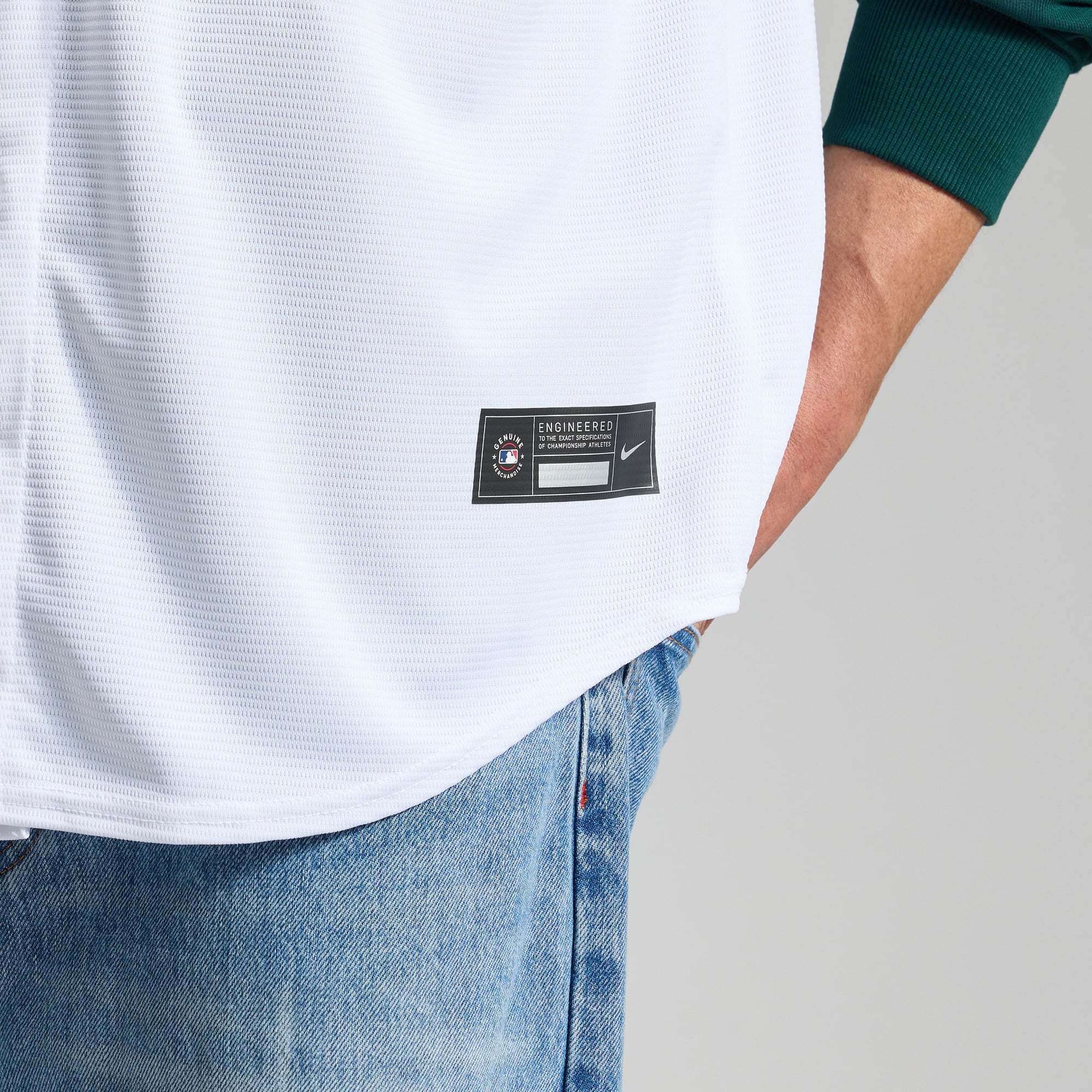 Nick Kurtz Athletics Home Player Jersey - White - Image 9