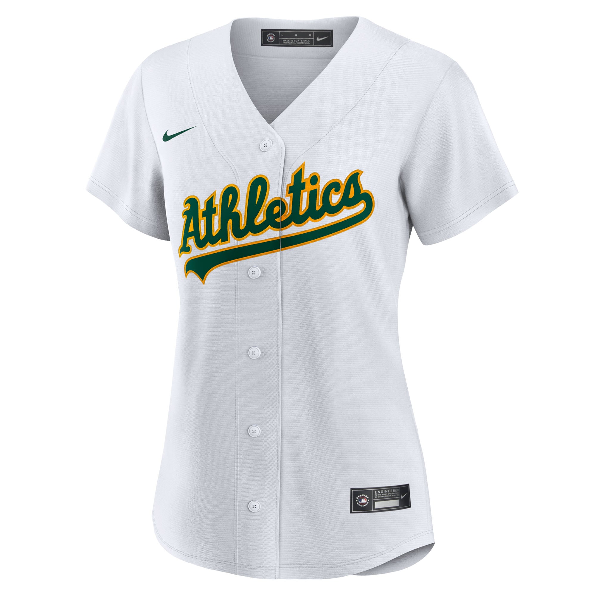Nick Kurtz Athletics Women's Home Player Jersey - White - Image 3