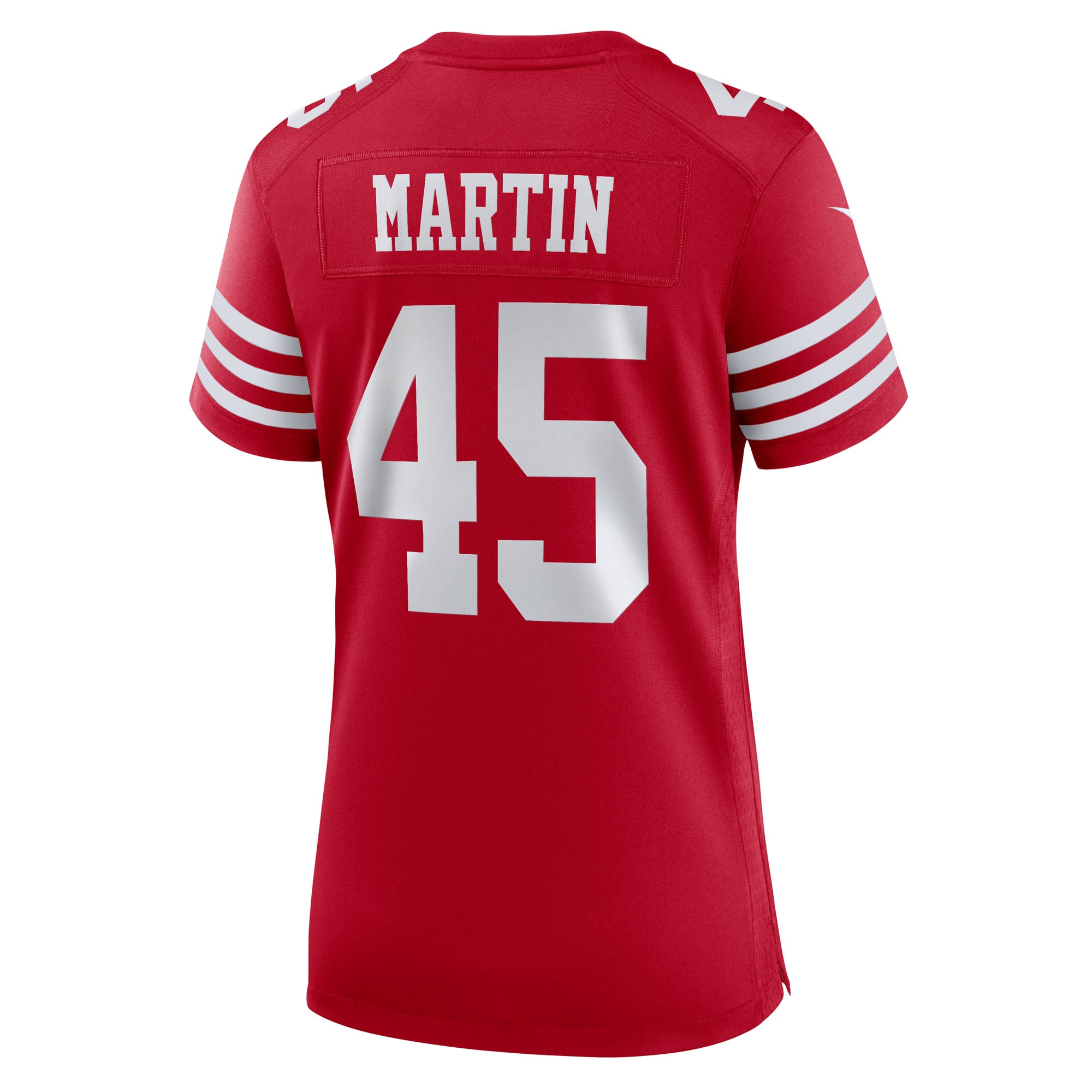 Nick Martin San Francisco 49ers Women's Team Game Jersey - Scarlet - Image 4