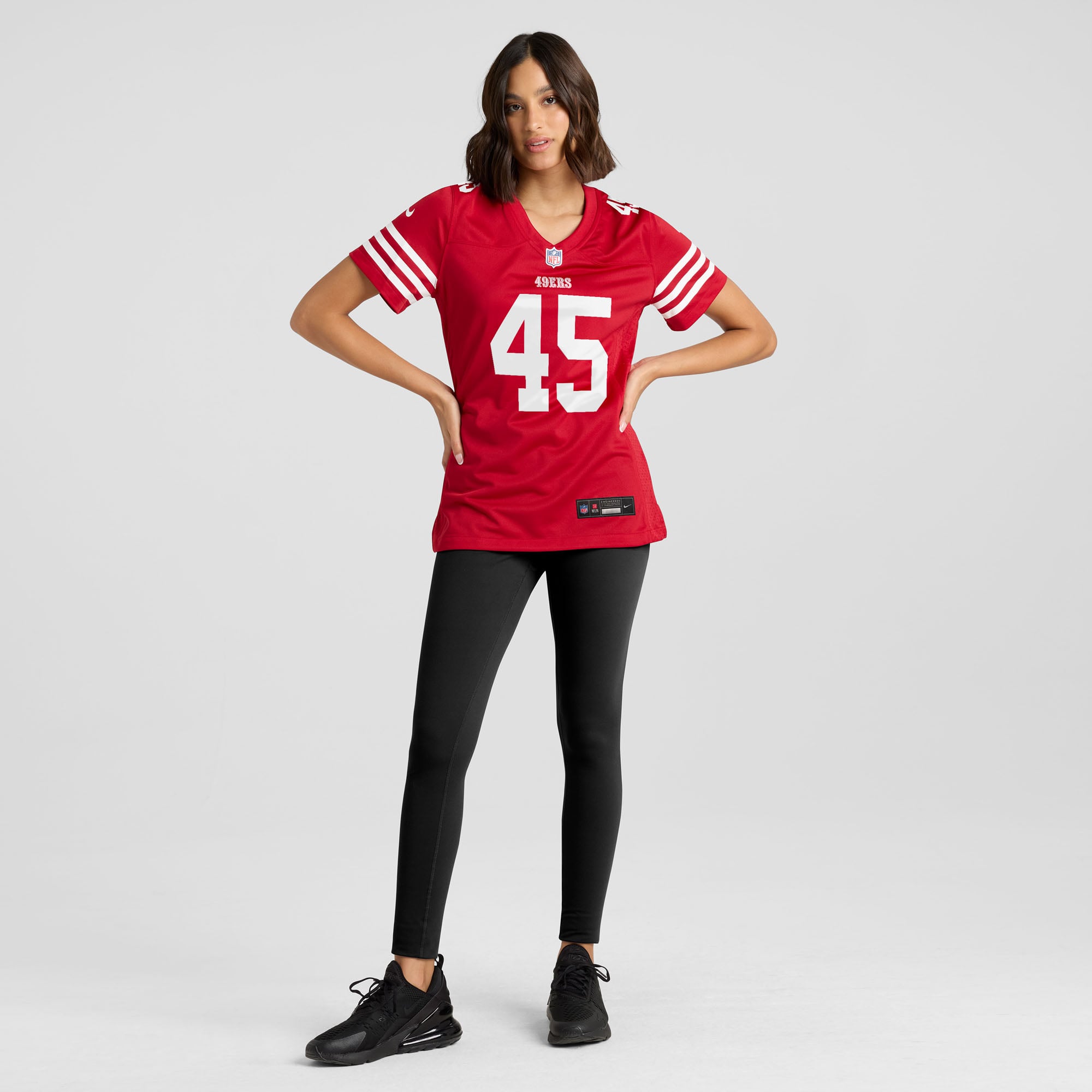 Nick Martin San Francisco 49ers Women's Team Game Jersey - Scarlet - Image 5