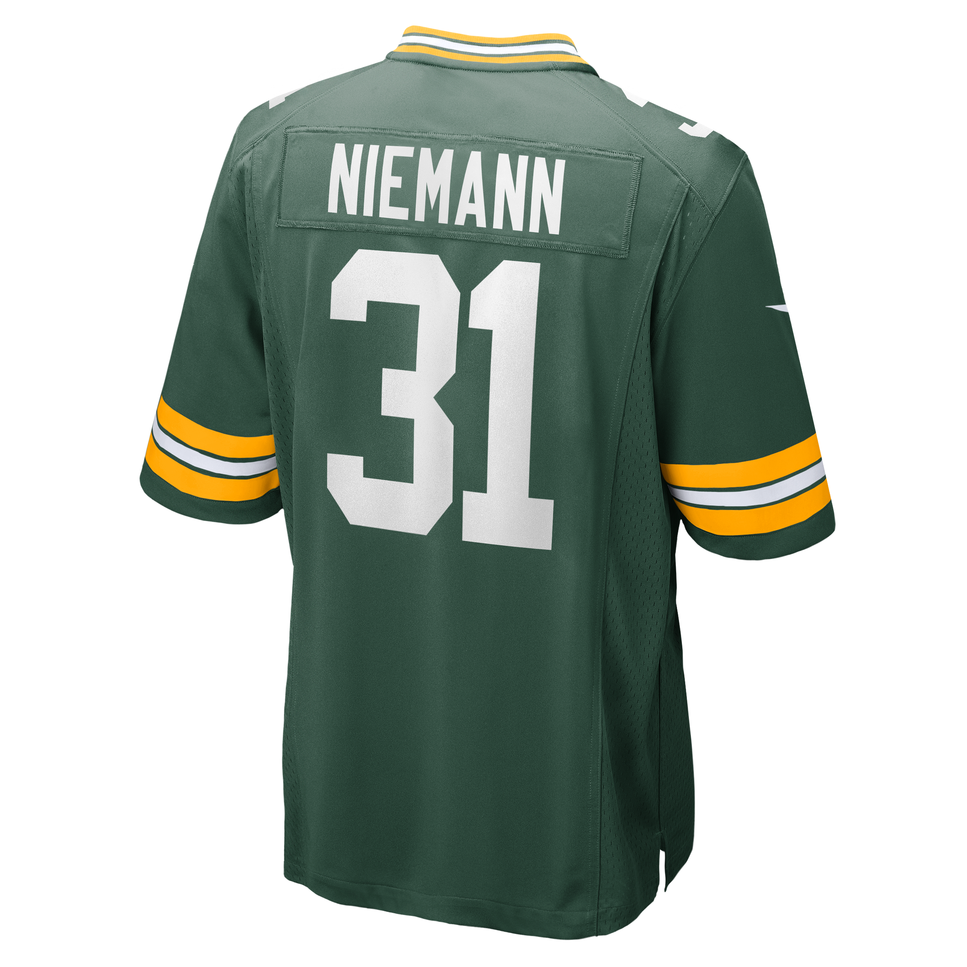 Nick Niemann Green Bay Packers Team Game Jersey - Green - Image 4