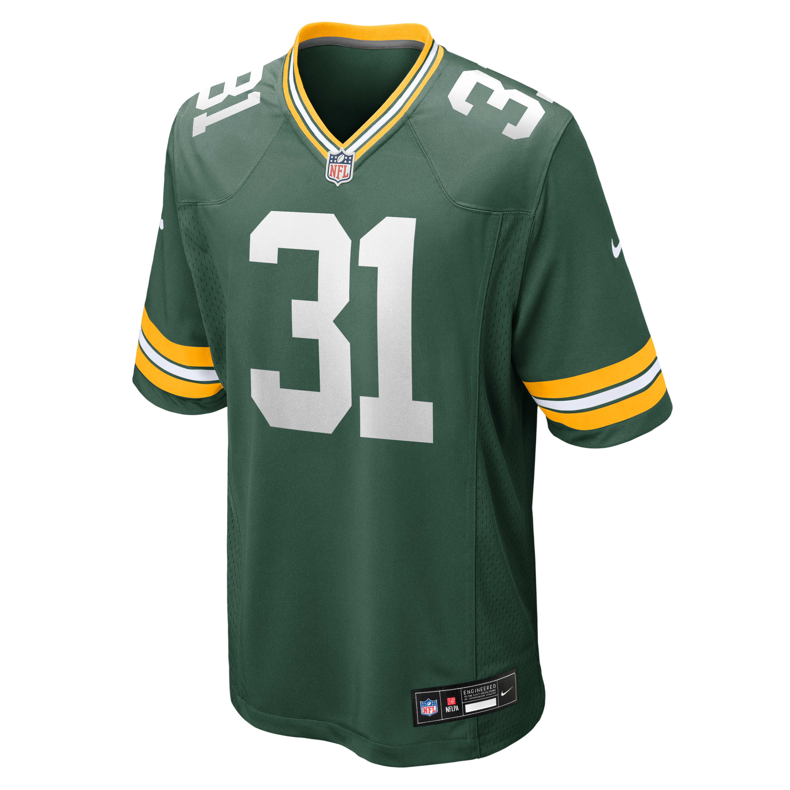 Nick Niemann Green Bay Packers Team Game Jersey - Green - Image 3
