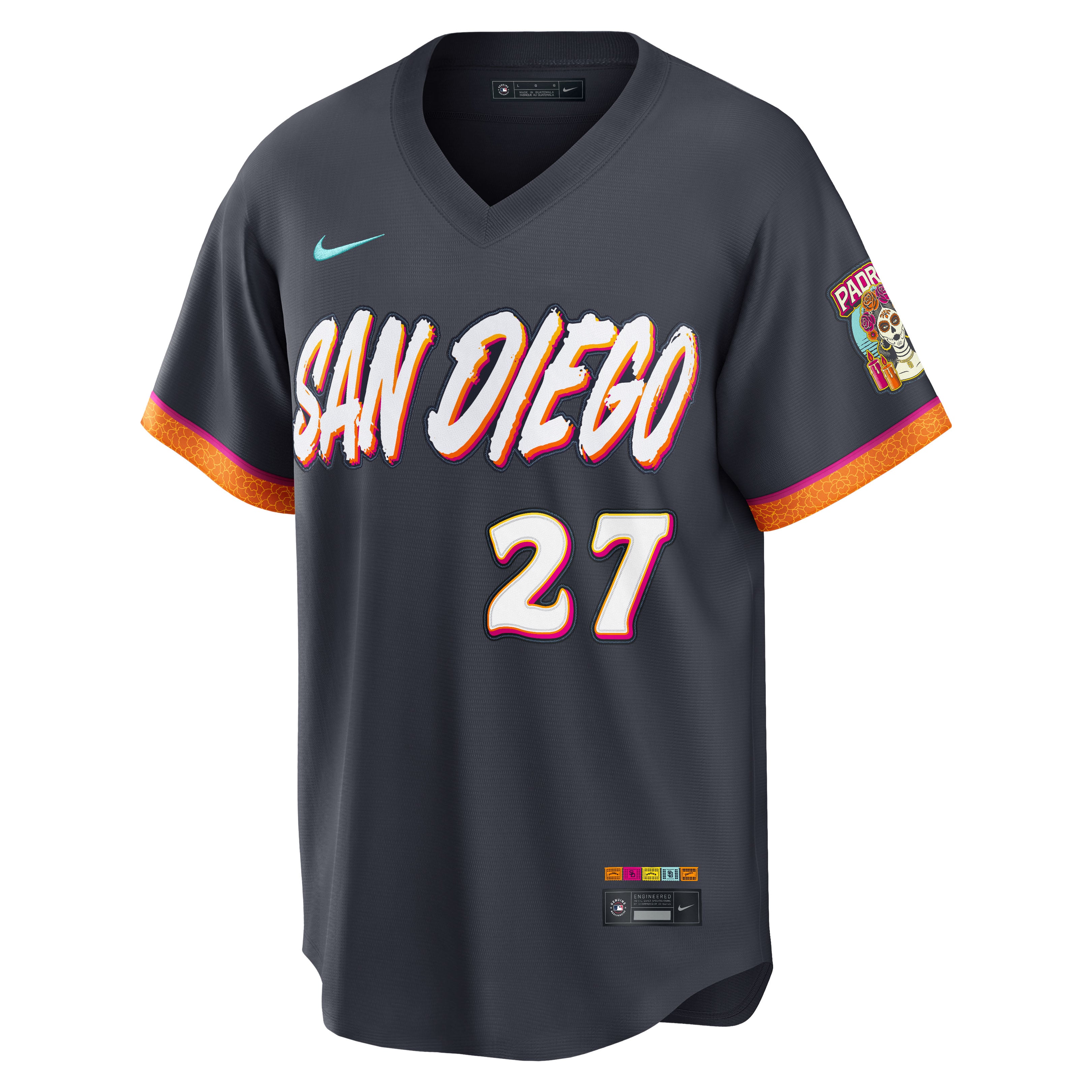 Nick Pivetta San Diego Padres 2026 City Connect Stadium Jersey - Obsidian - Image 3