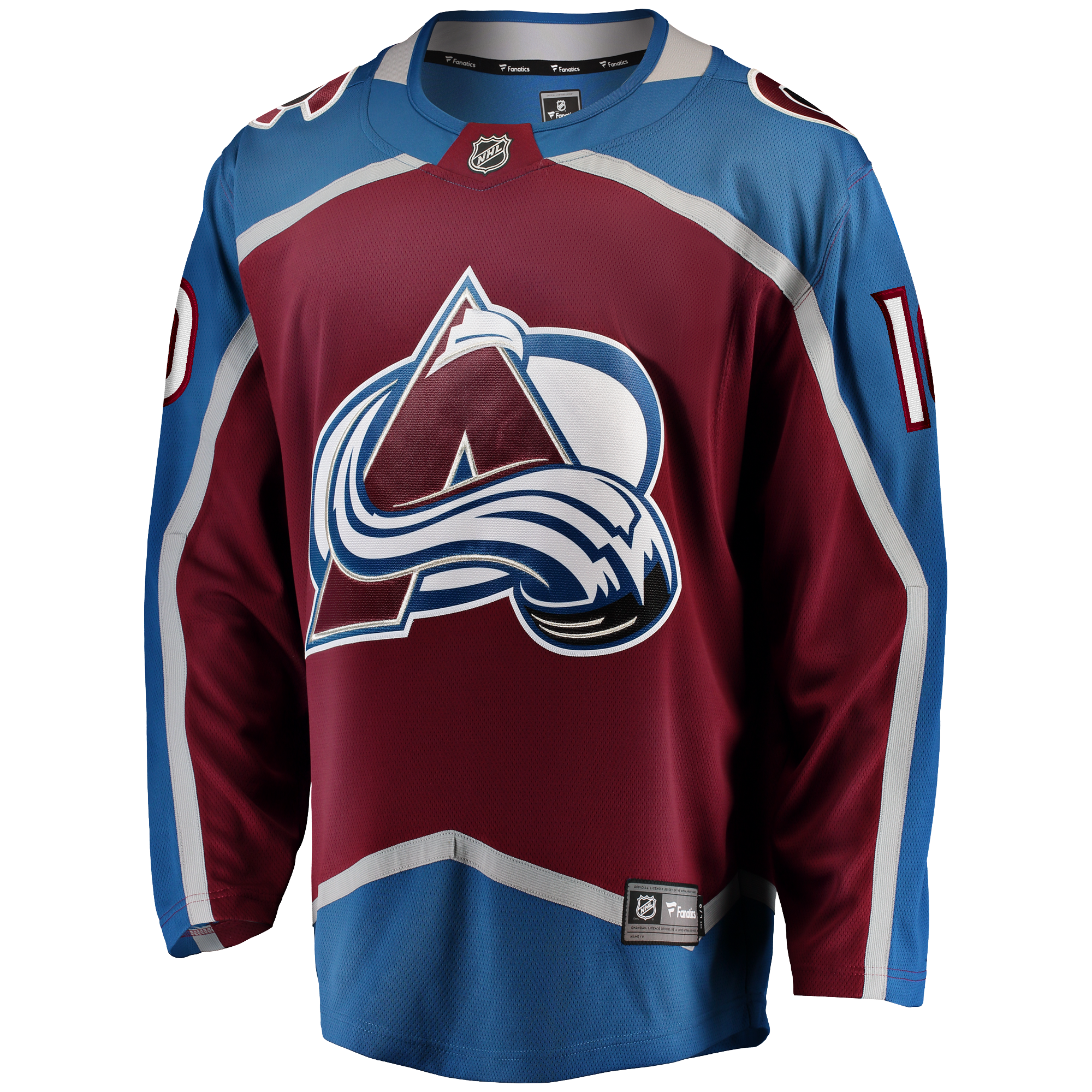 Nicolas Roy Colorado Avalanche Home Breakaway Jersey - Burgundy - Image 3