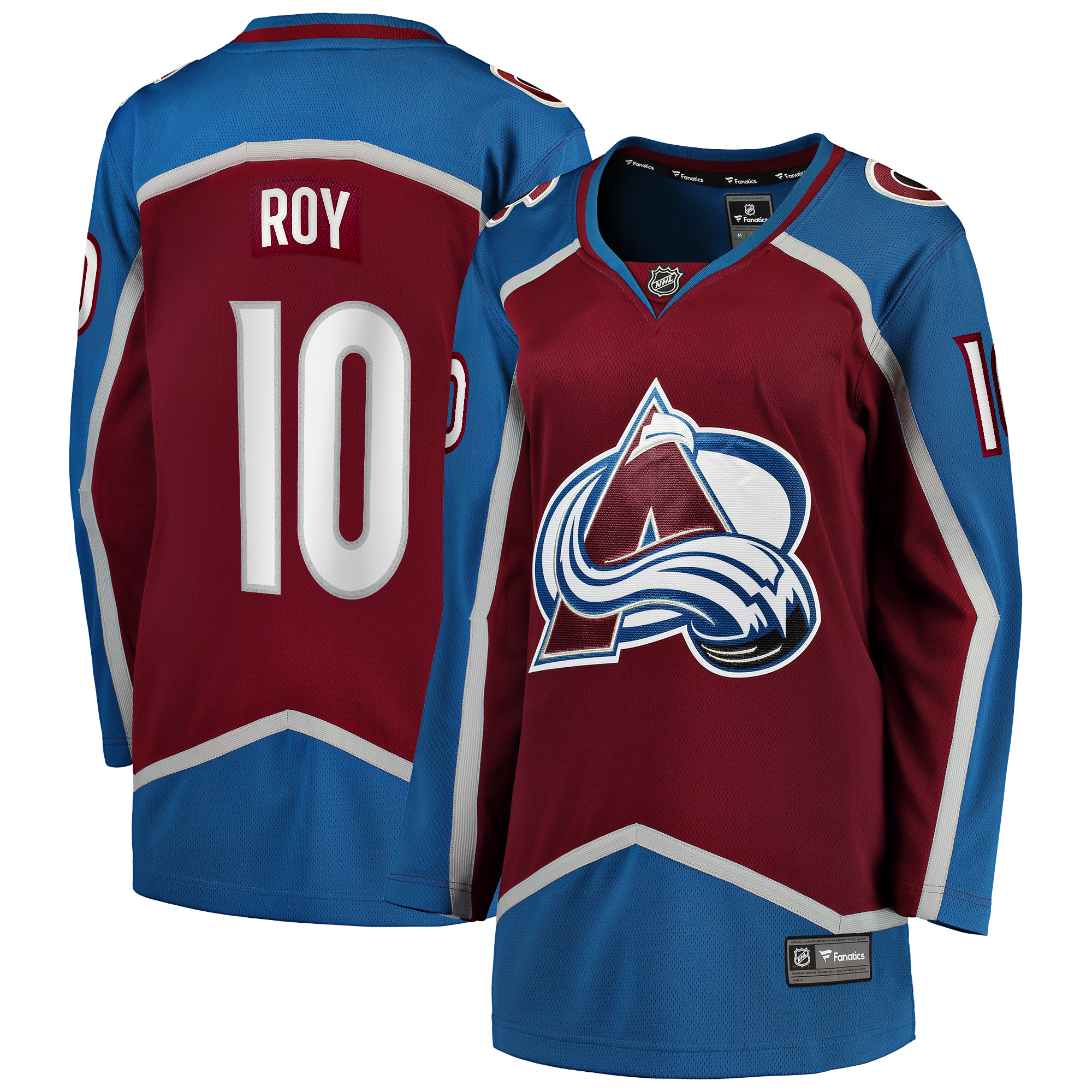 Nicolas Roy Colorado Avalanche Women's Home Breakaway Jersey - Burgundy
