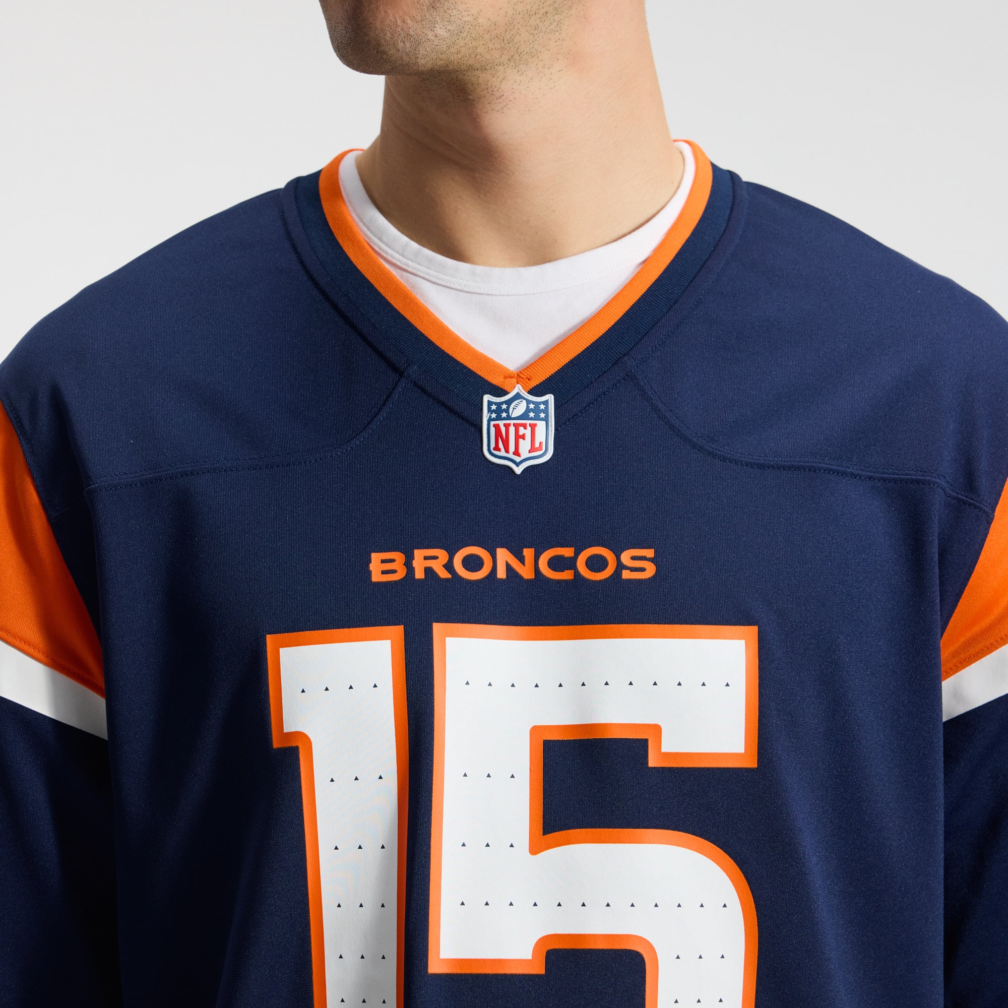 Nik Bonitto Denver Broncos Alternate Game Jersey - Navy - Navy - Image 11
