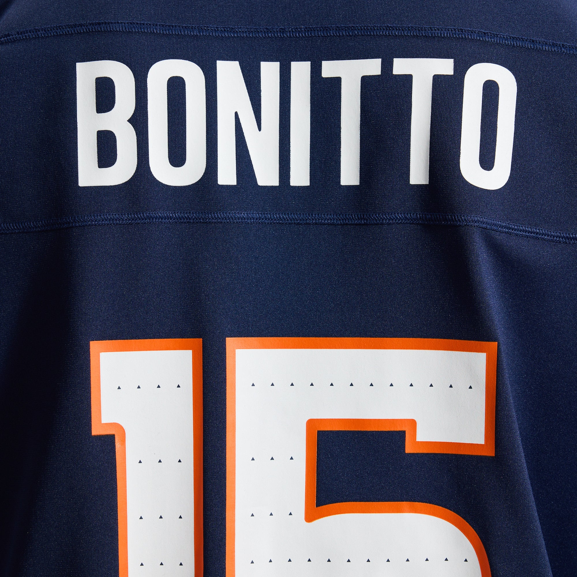 Nik Bonitto Denver Broncos Alternate Game Jersey - Navy - Navy - Image 14