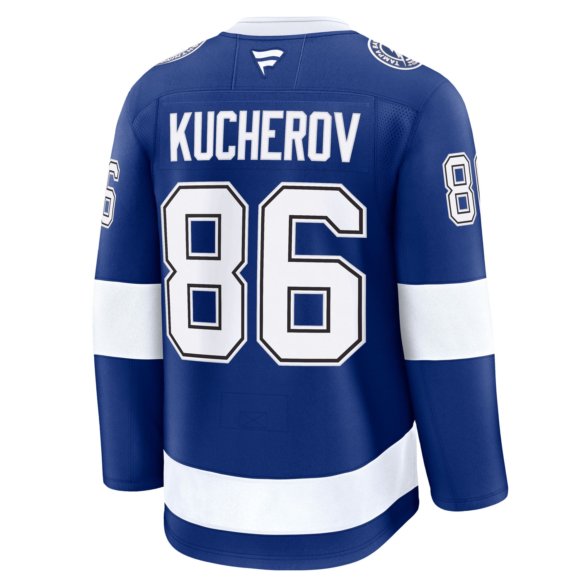Nikita Kucherov Tampa Bay Lightning Home Premium Jersey - Blue - Image 4