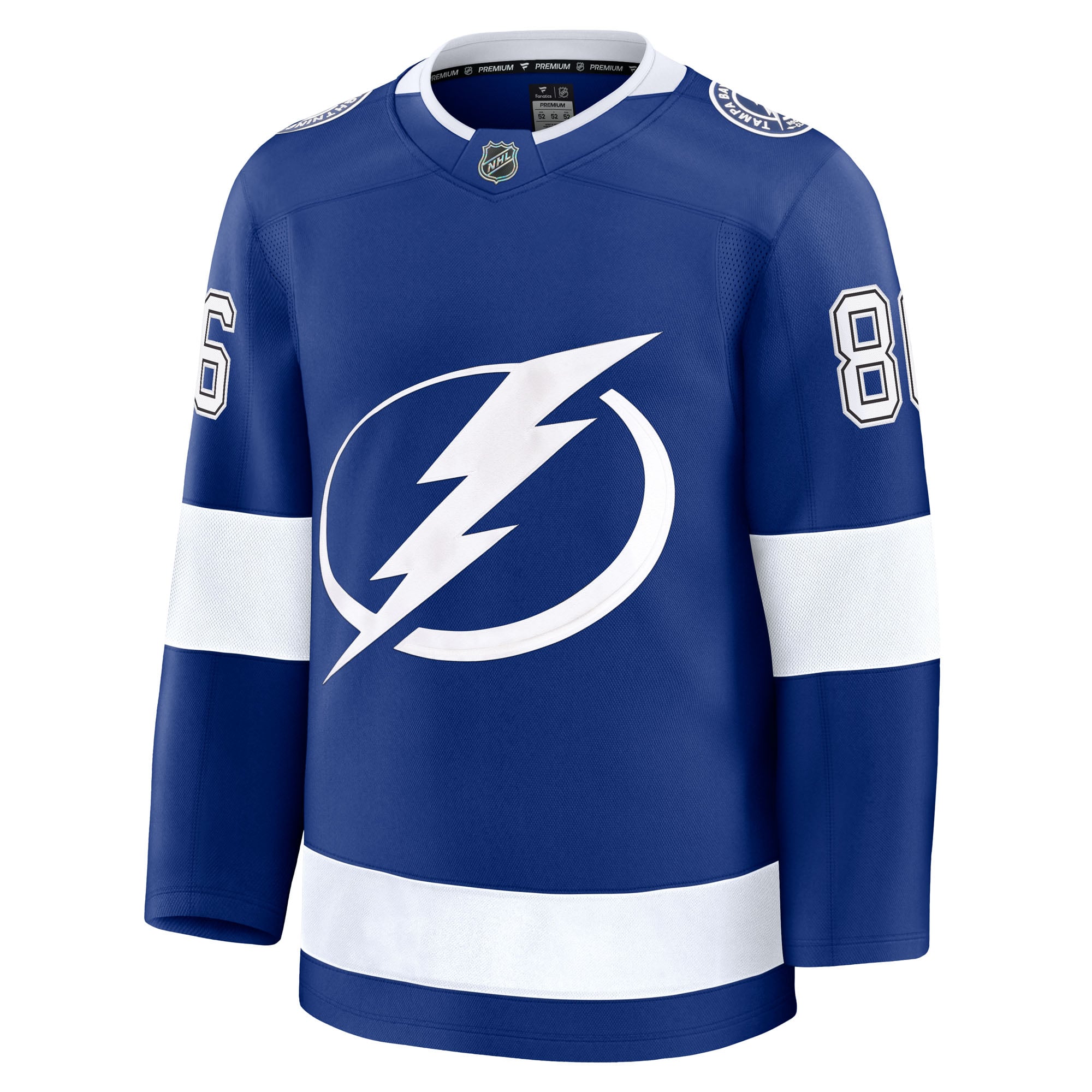 Nikita Kucherov Tampa Bay Lightning Home Premium Jersey - Blue - Image 3