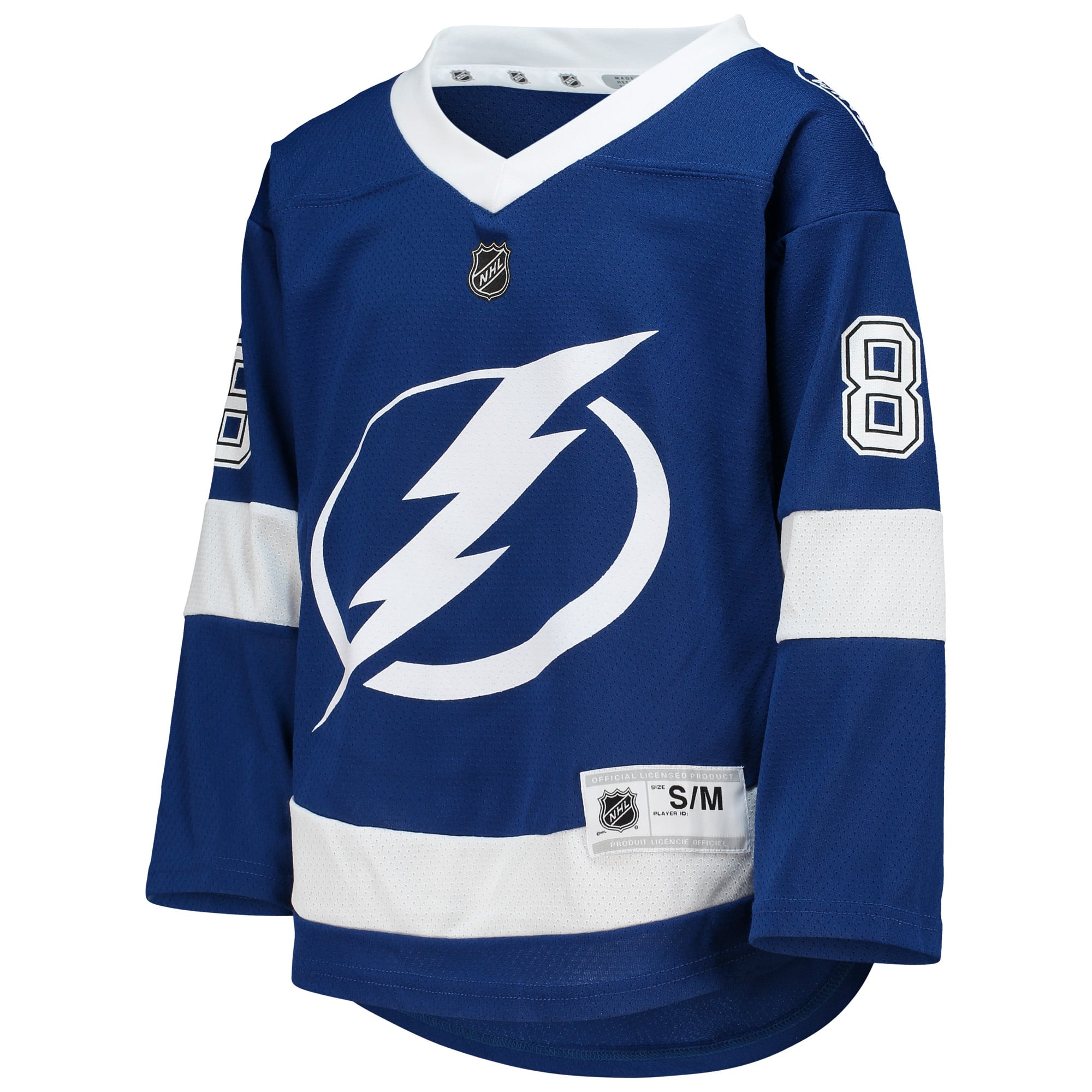 Nikita Kucherov Tampa Bay Lightning Youth Home Player Jersey - Blue - Image 3