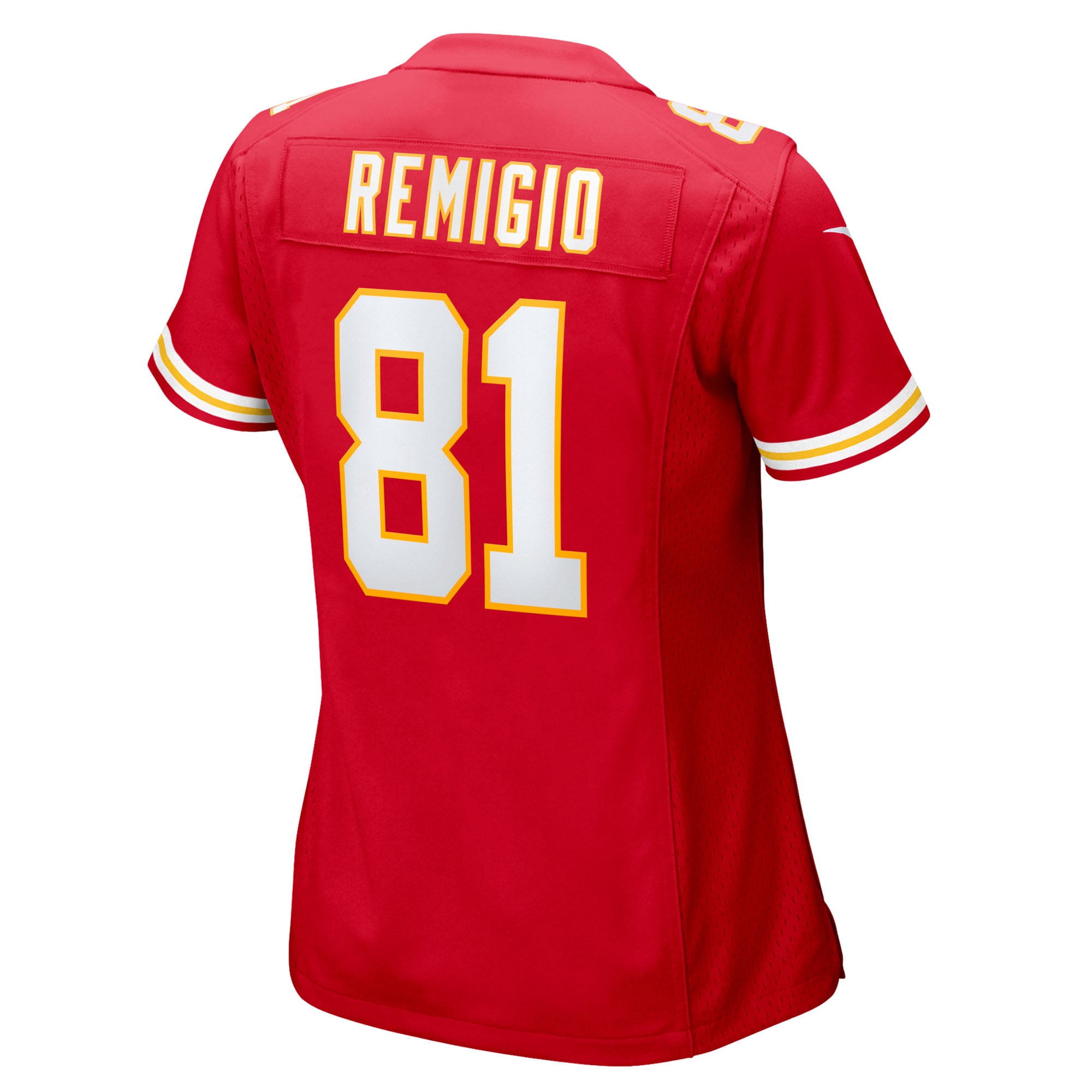Nikko Remigio Kansas City Chiefs Women's Team Game Jersey - Red - Image 4