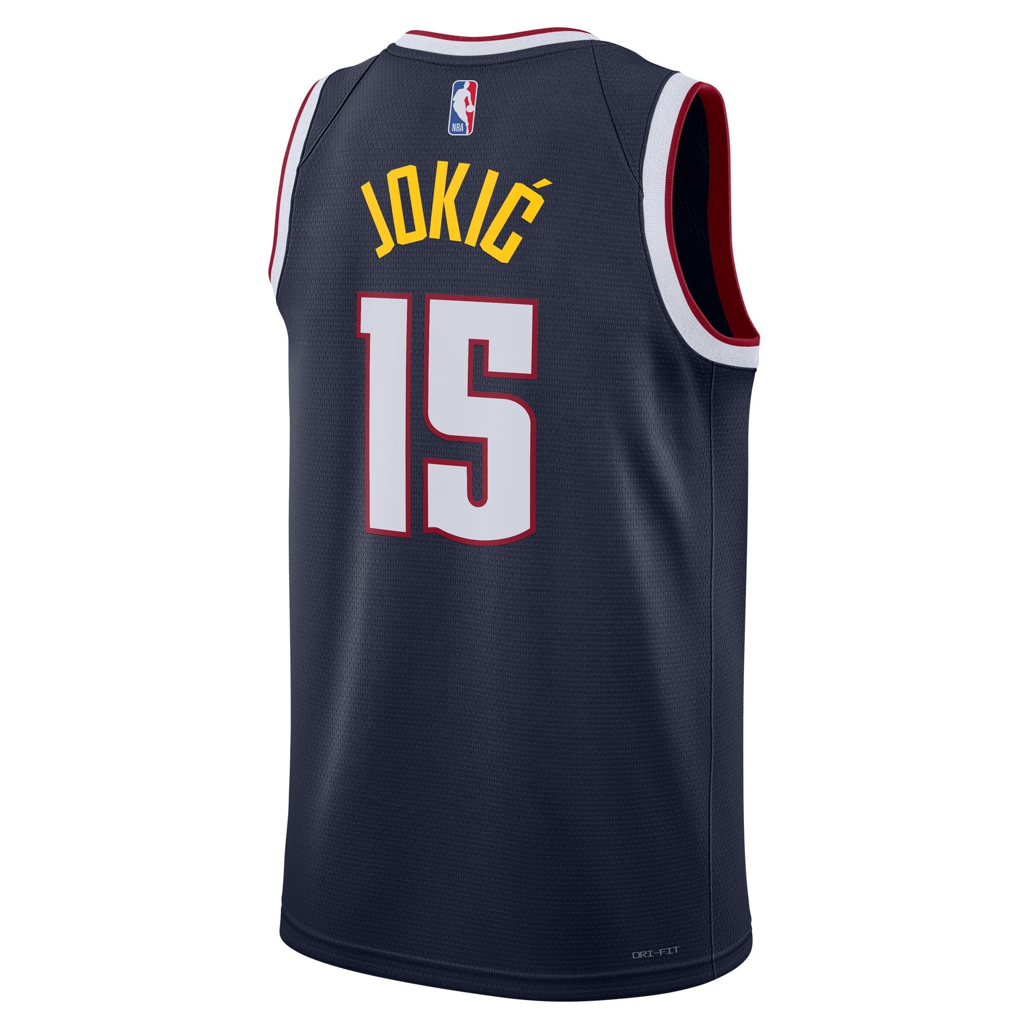 Nikola Jokic Denver Nuggets Unisex Swingman Jersey - Association Edition - Navy - Image 5