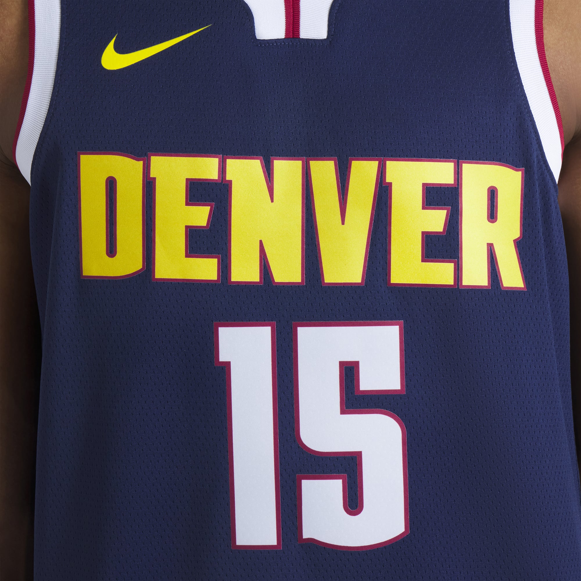 Nikola Jokic Denver Nuggets Unisex Swingman Jersey - Association Edition - Navy - Image 10