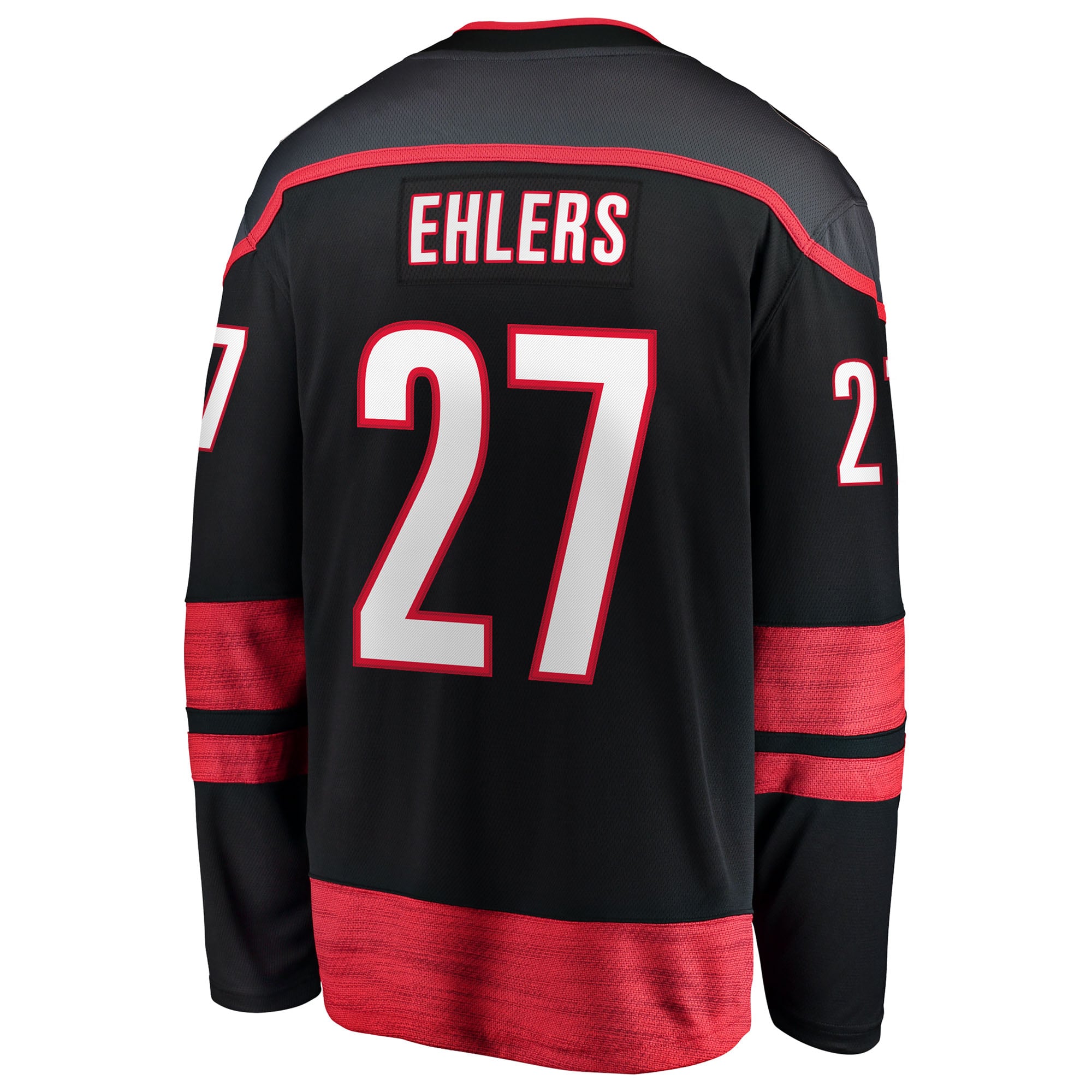 Nikolaj Ehlers Carolina Hurricanes Home Breakaway Jersey - Black - Image 4