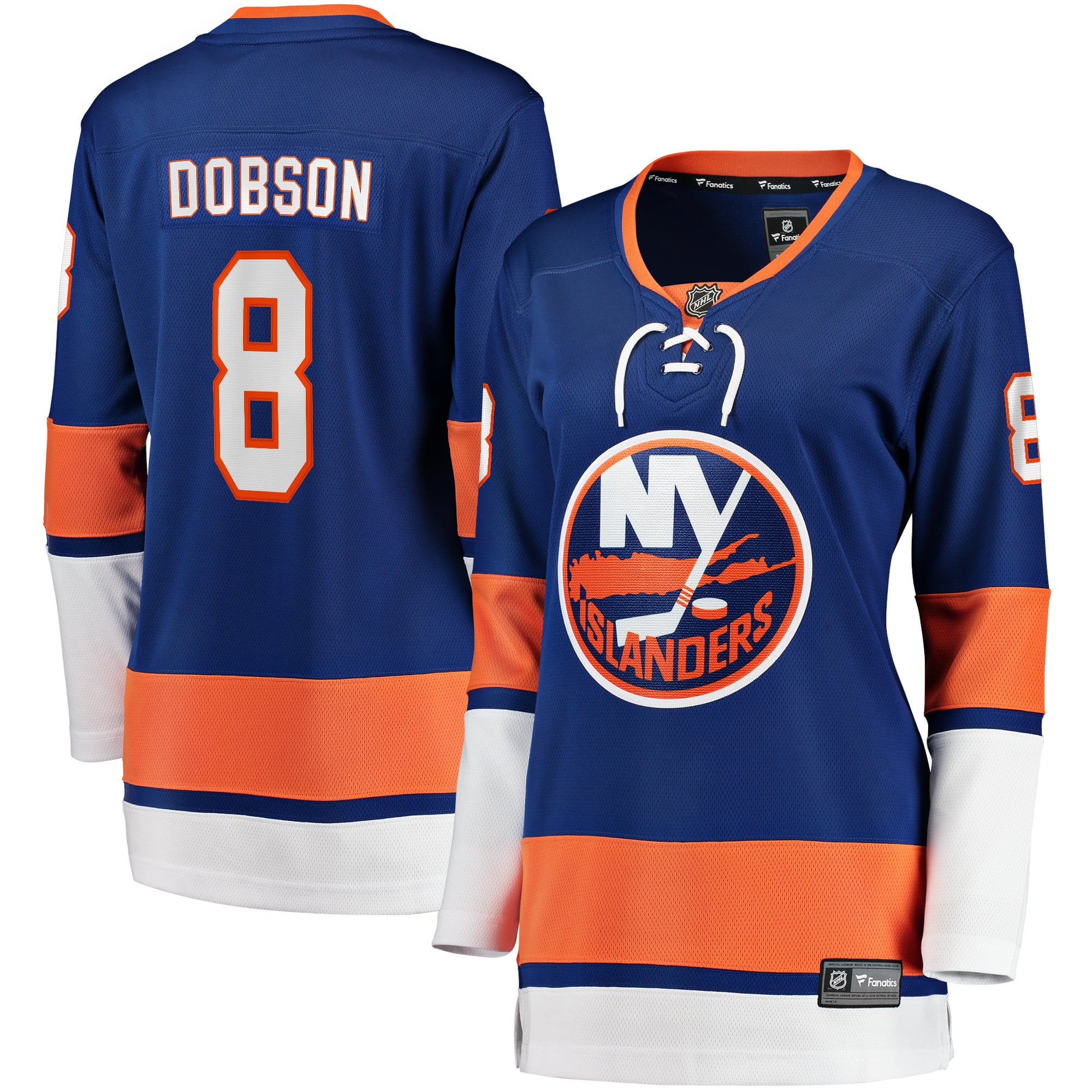 Noah Dobson New York Islanders Women's Home Breakaway Player Jersey - Royal - Image 2
