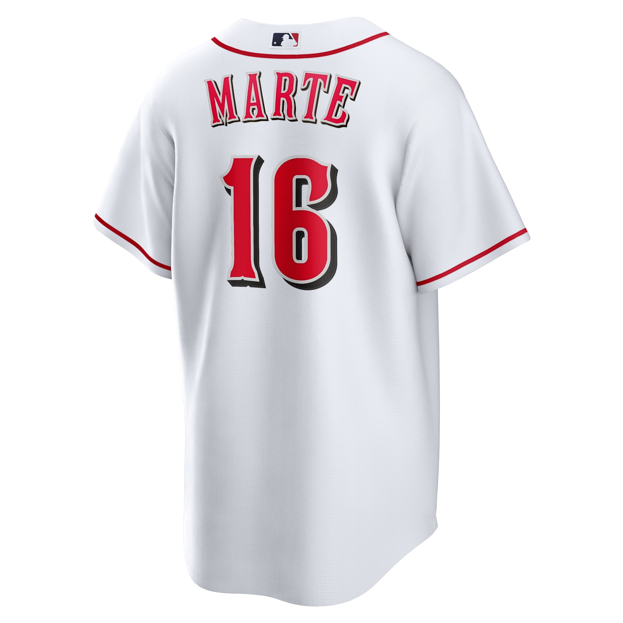 Noelvi Marte Cincinnati Reds Home Jersey - White - Image 4