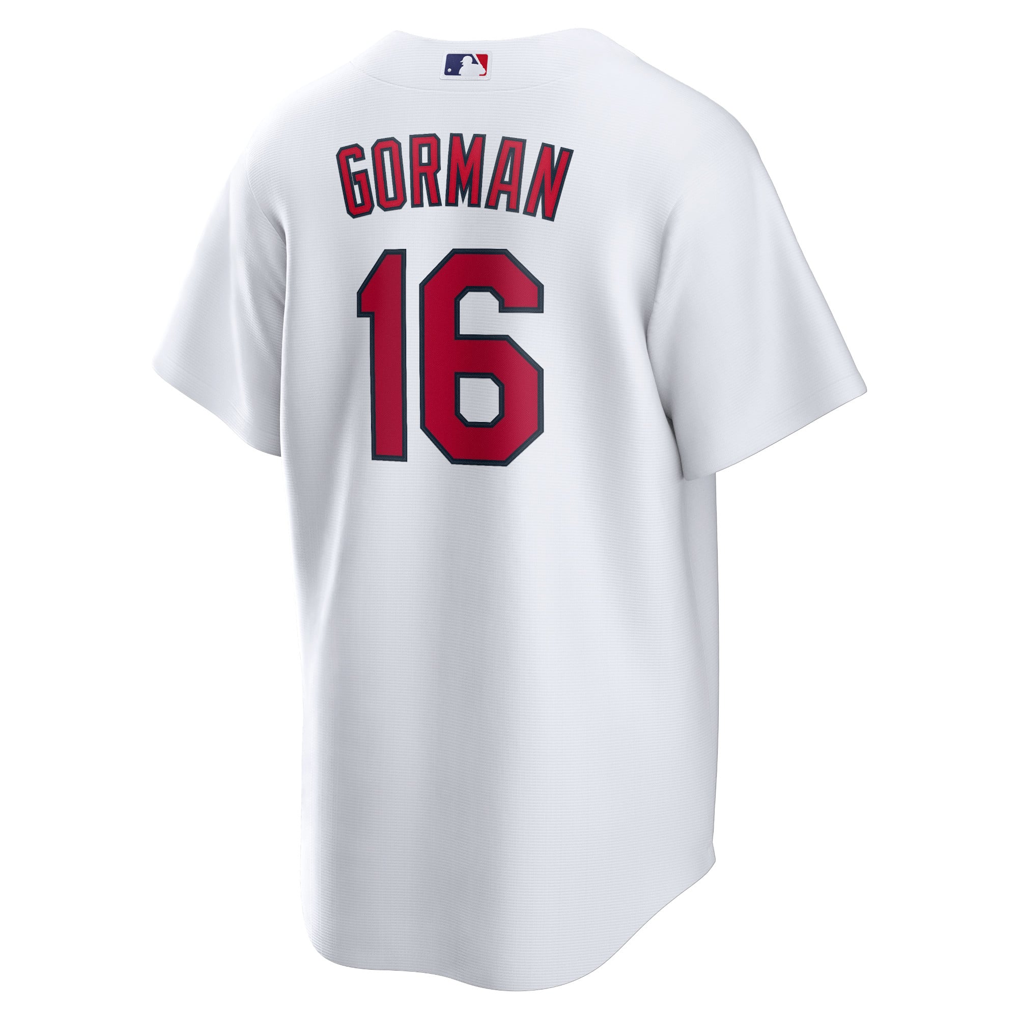 Nolan Gorman St. Louis Cardinals Home Jersey - White - Image 4