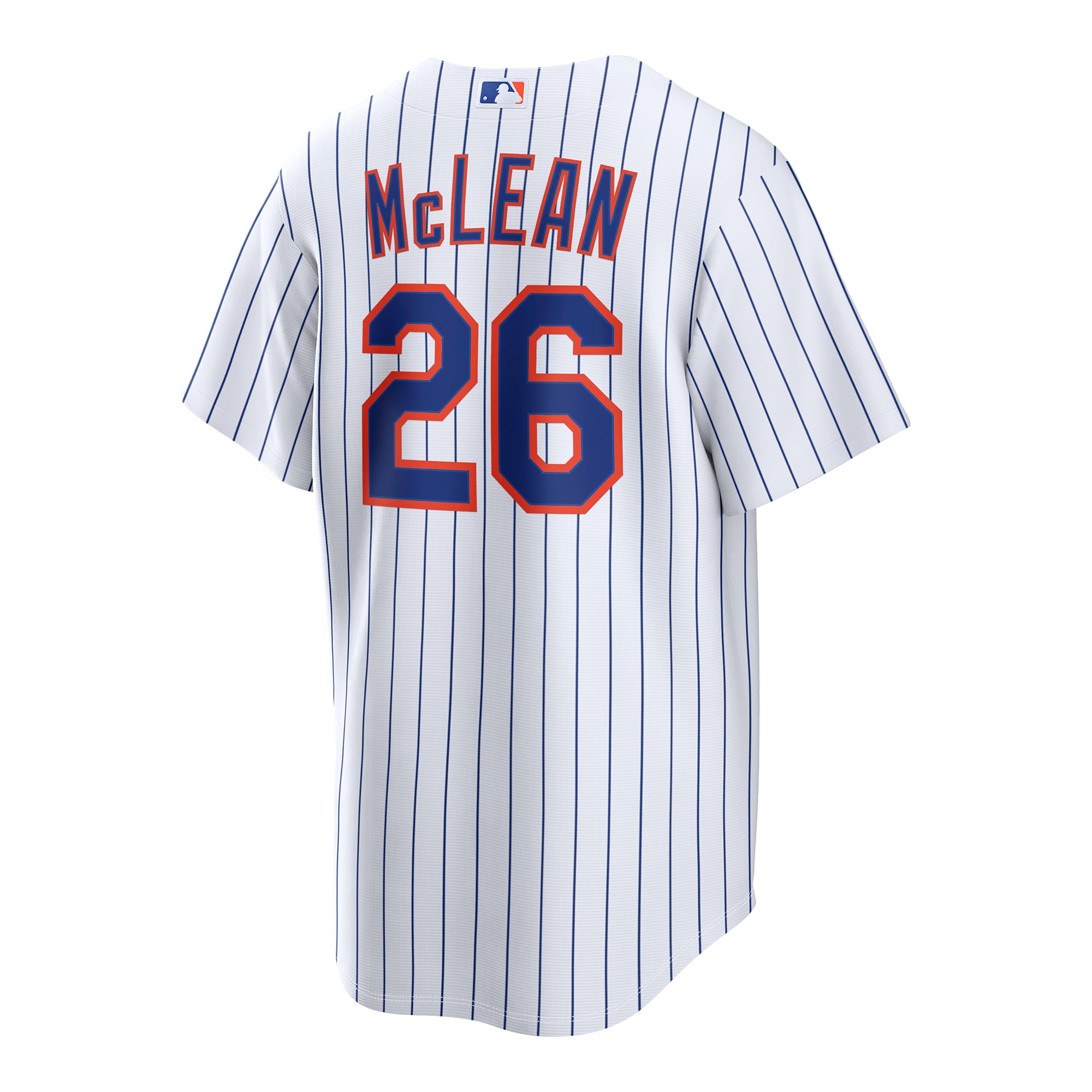 Nolan McLean New York Mets Home Jersey - White - Image 4