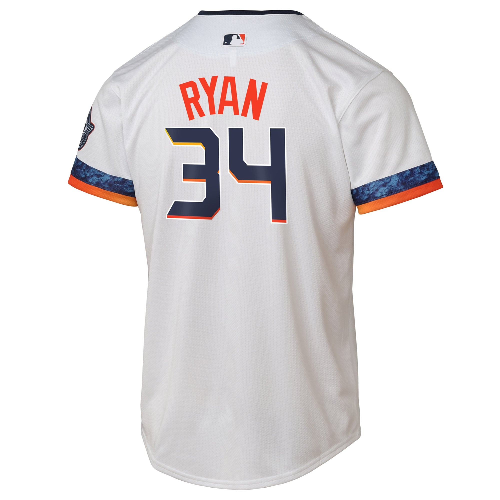 Nolan Ryan Houston Astros Youth 2025 City Connect Limited Player Jersey - White - Image 4