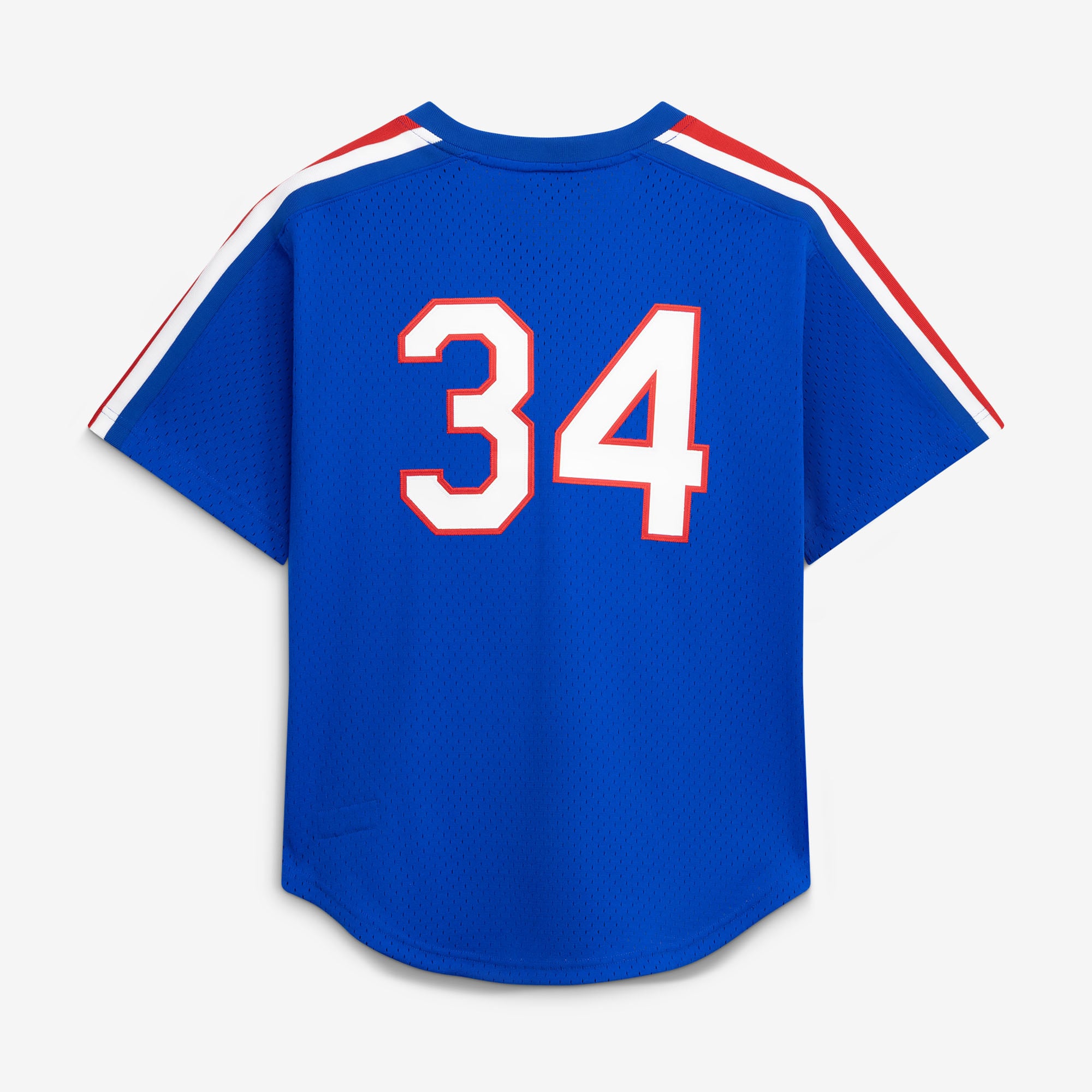 Nolan Ryan Texas Rangers Big & Tall Cooperstown Mesh Batting Practice Jersey - Royal - Image 4