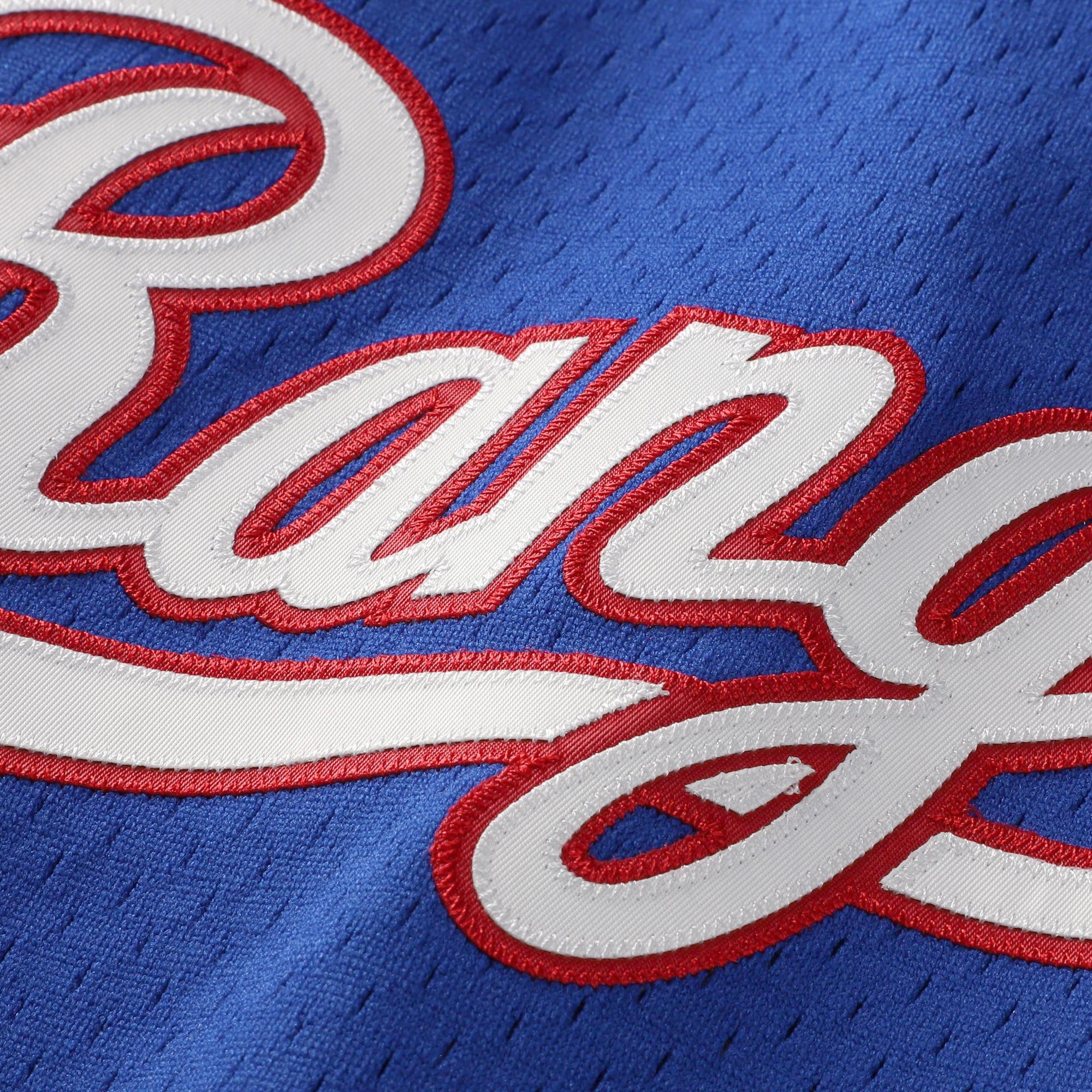 Nolan Ryan Texas Rangers Big & Tall Cooperstown Mesh Batting Practice Jersey - Royal - Image 5