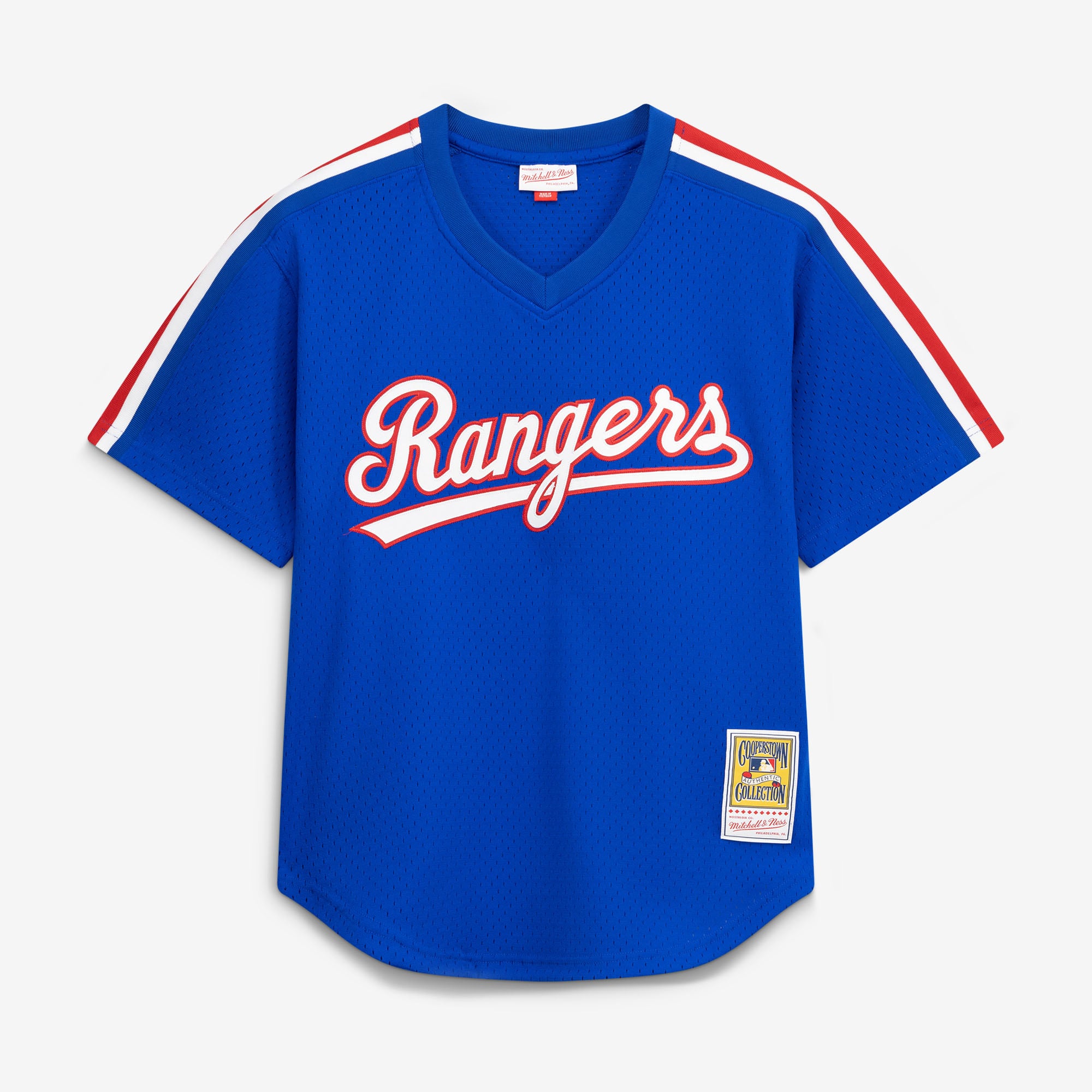 Nolan Ryan Texas Rangers Big & Tall Cooperstown Mesh Batting Practice Jersey - Royal - Image 3