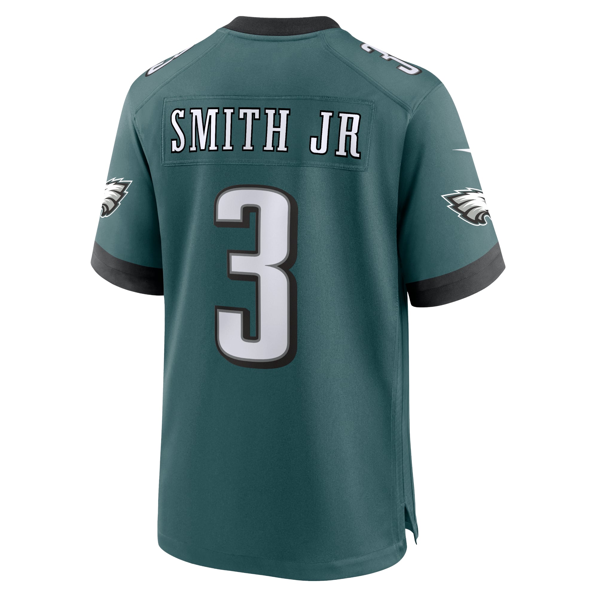 Nolan Smith Philadelphia Eagles Team Game Jersey - Midnight Green - Image 4