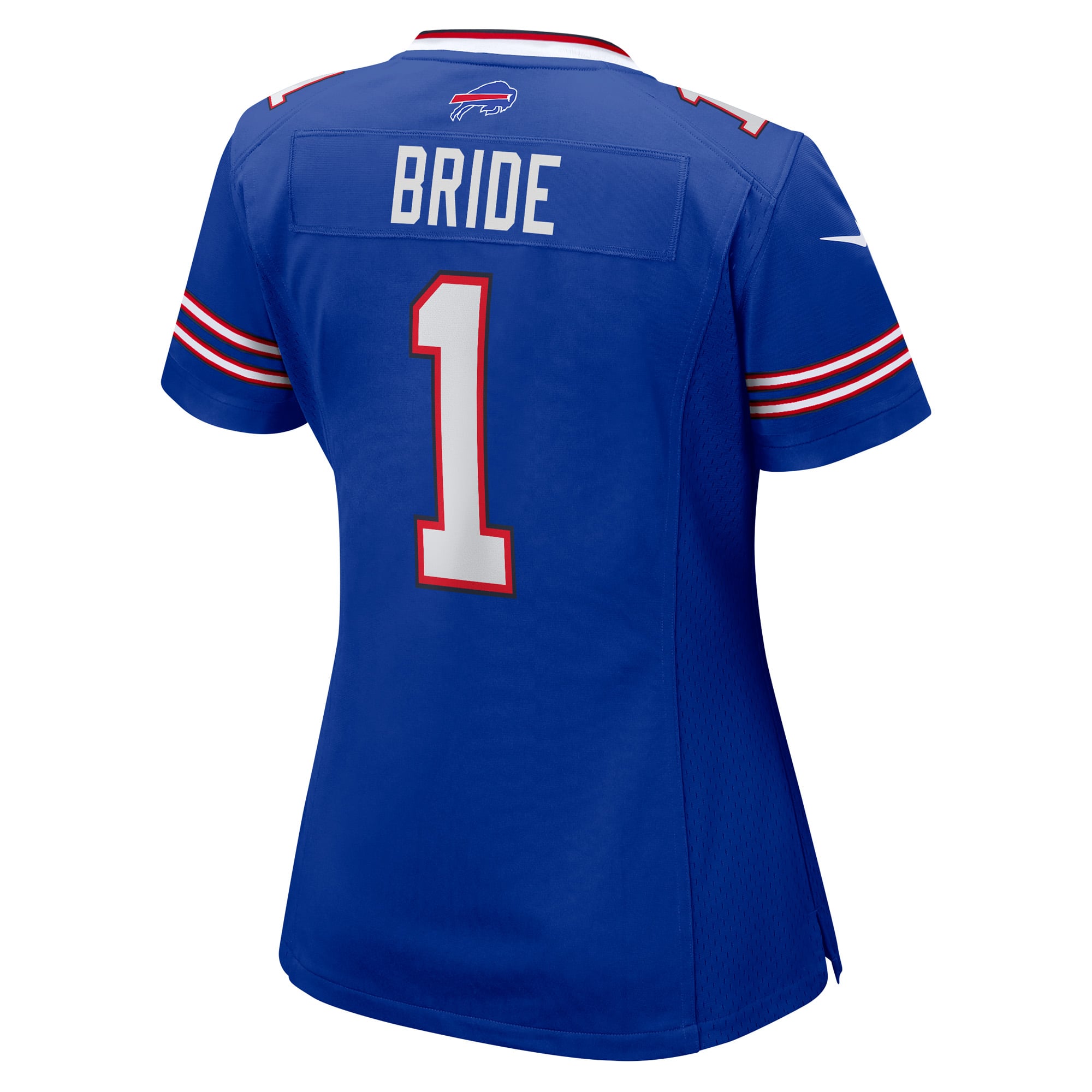 Number 1 Bride Buffalo Bills Women's Game Jersey - Royal - Image 4