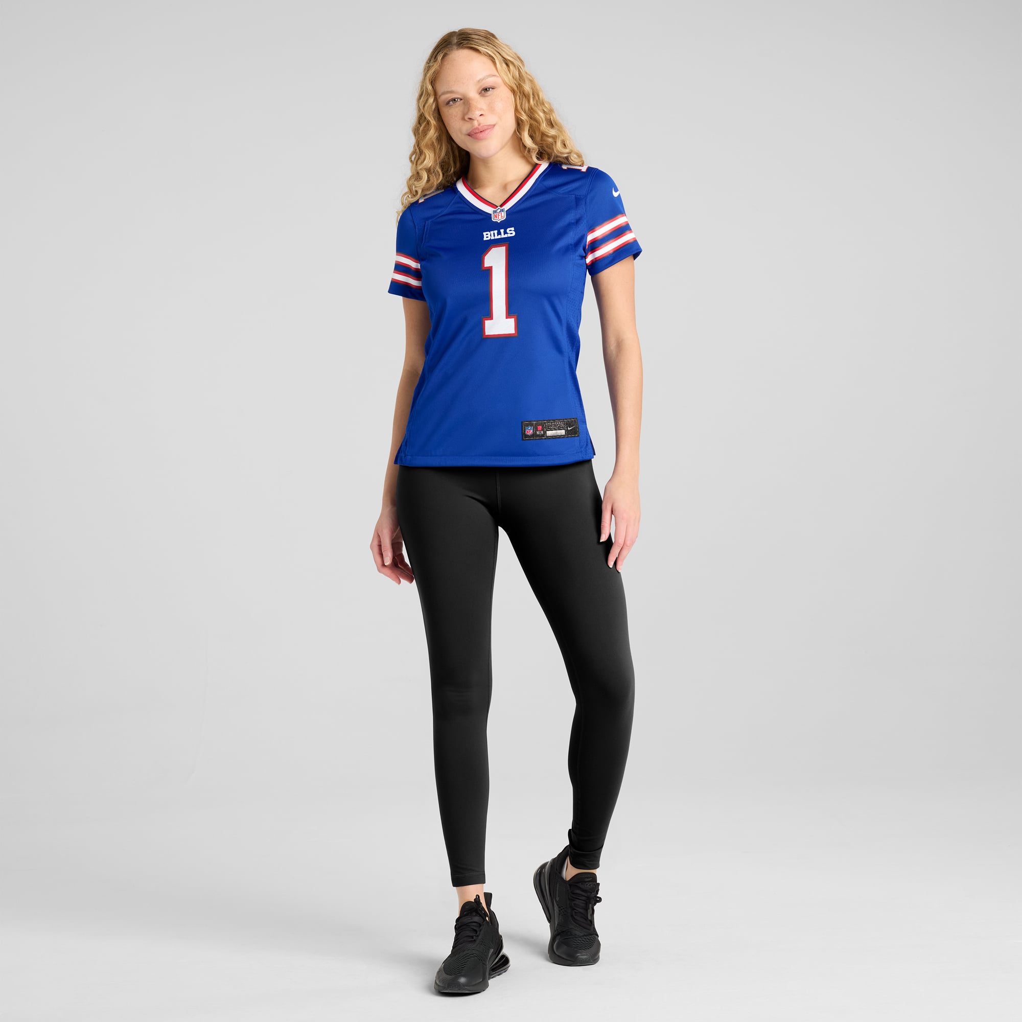 Number 1 Bride Buffalo Bills Women's Game Jersey - Royal - Image 5