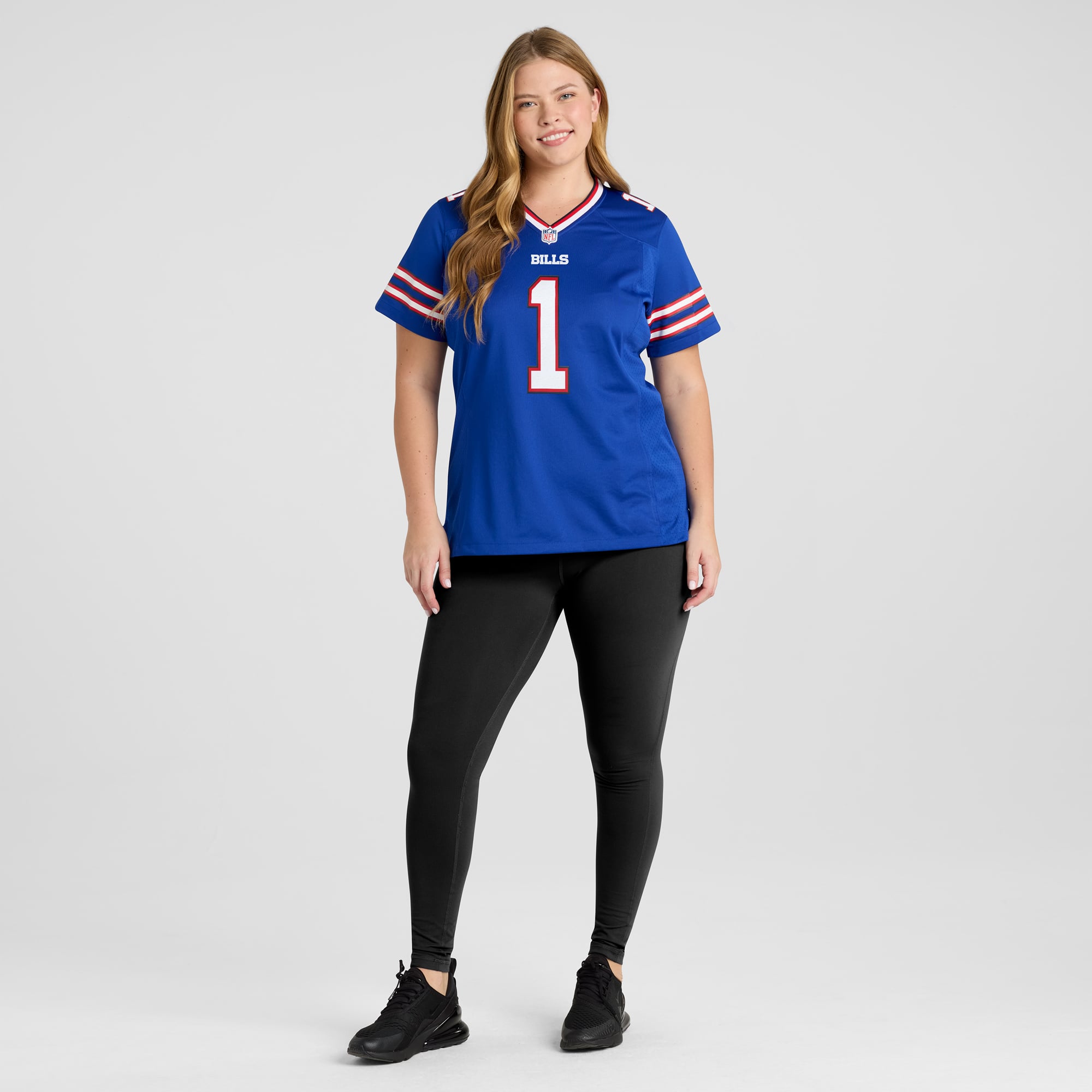 Number 1 Bride Buffalo Bills Women's Game Jersey - Royal - Image 7