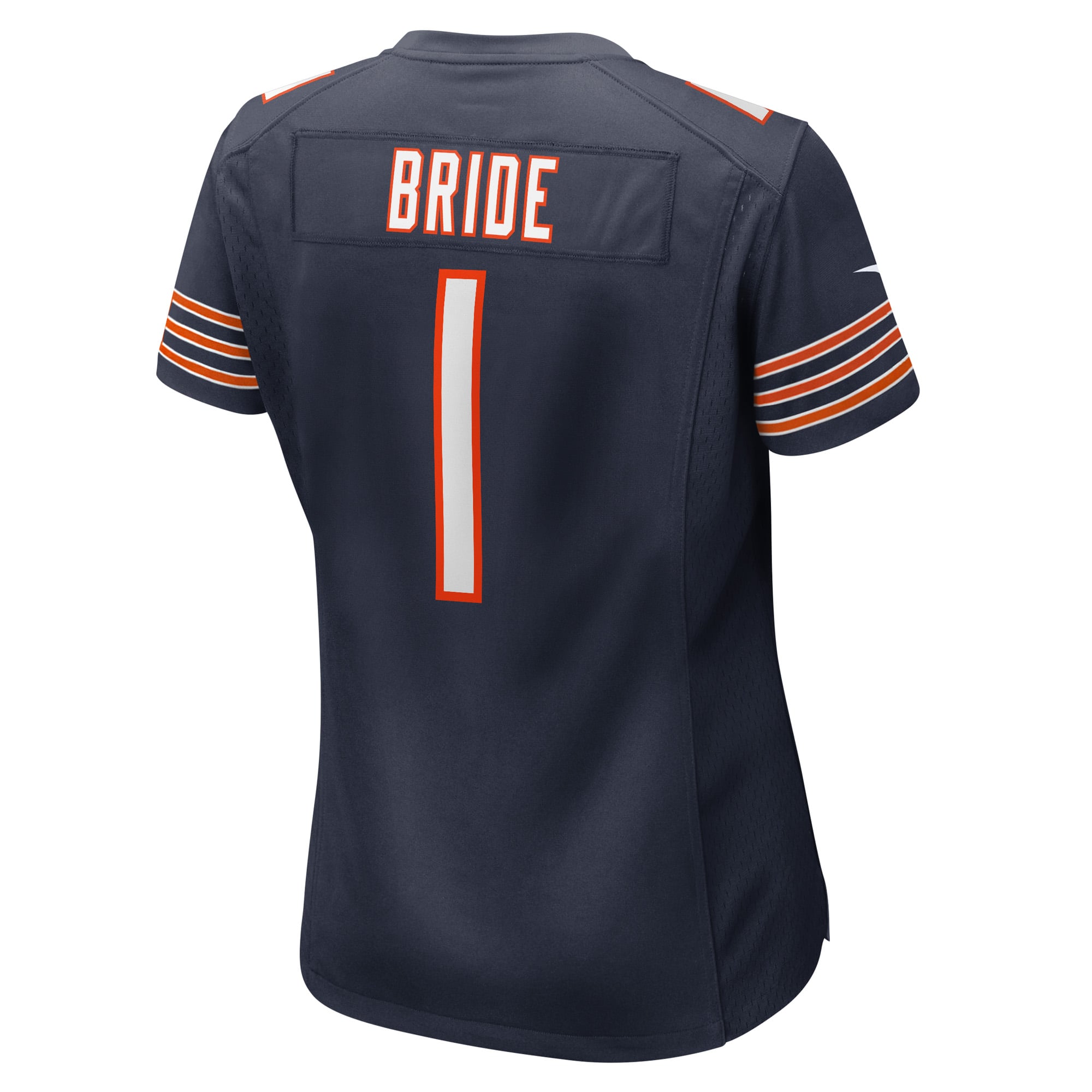 Number 1 Bride Chicago Bears Women's Game Jersey - Navy - Image 4