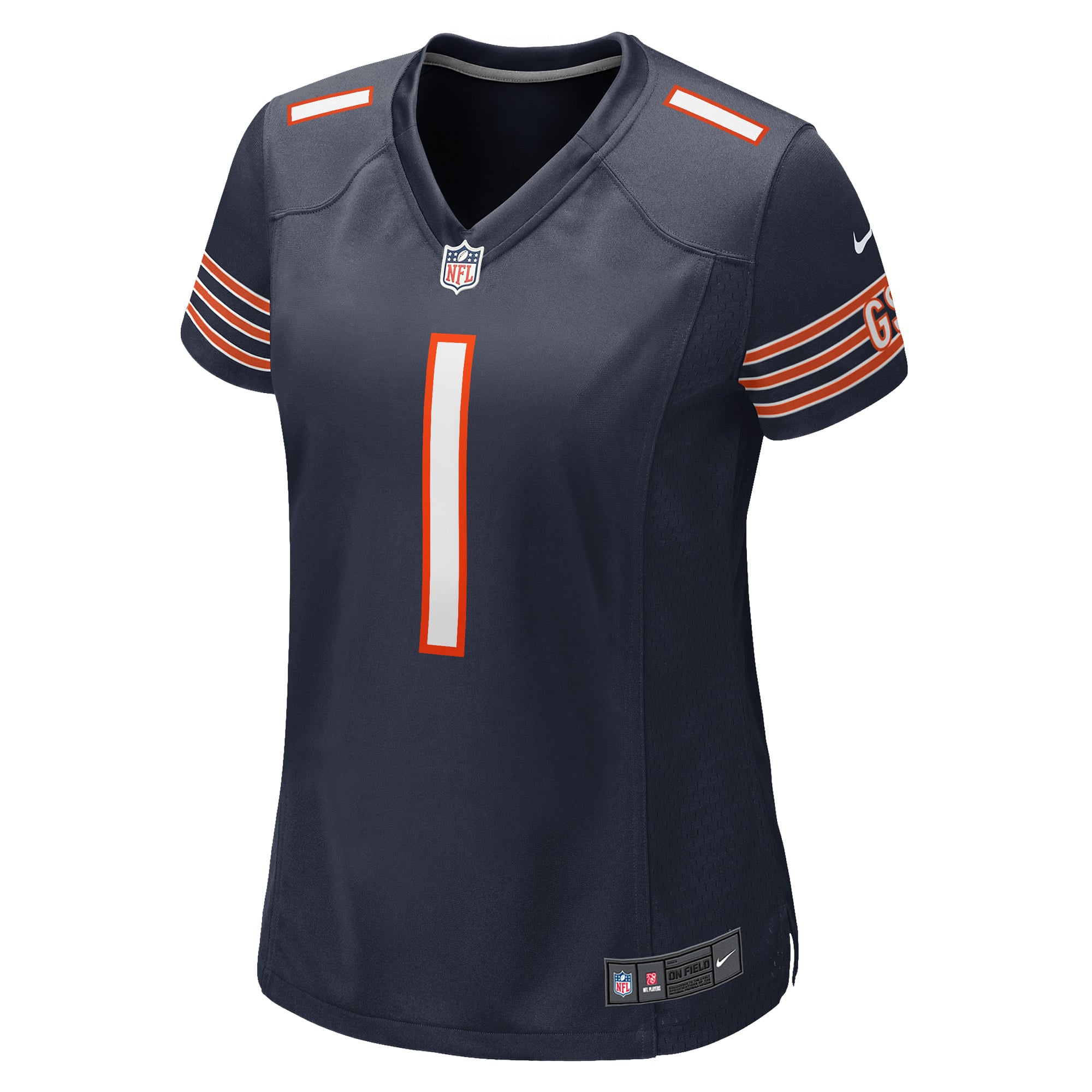 Number 1 Bride Chicago Bears Women's Game Jersey - Navy - Image 3