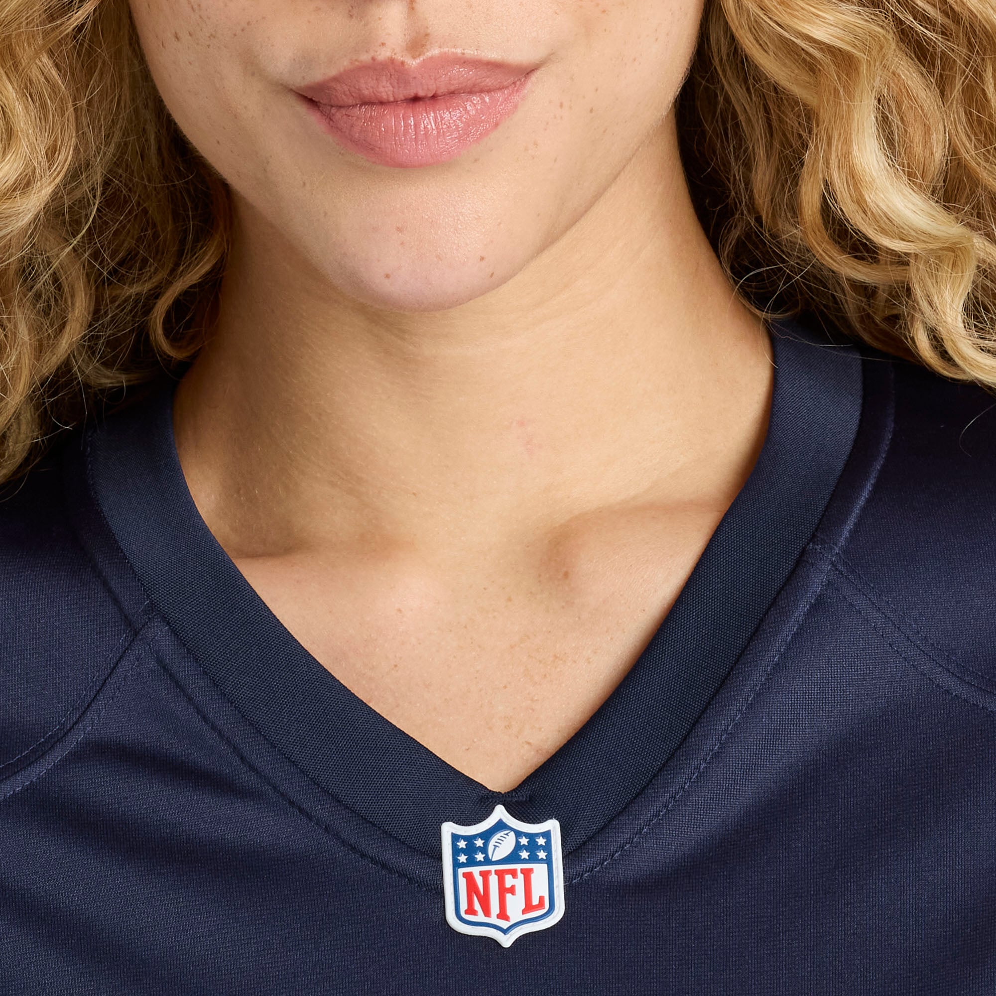 Number 1 Bride Chicago Bears Women's Game Jersey - Navy - Image 9