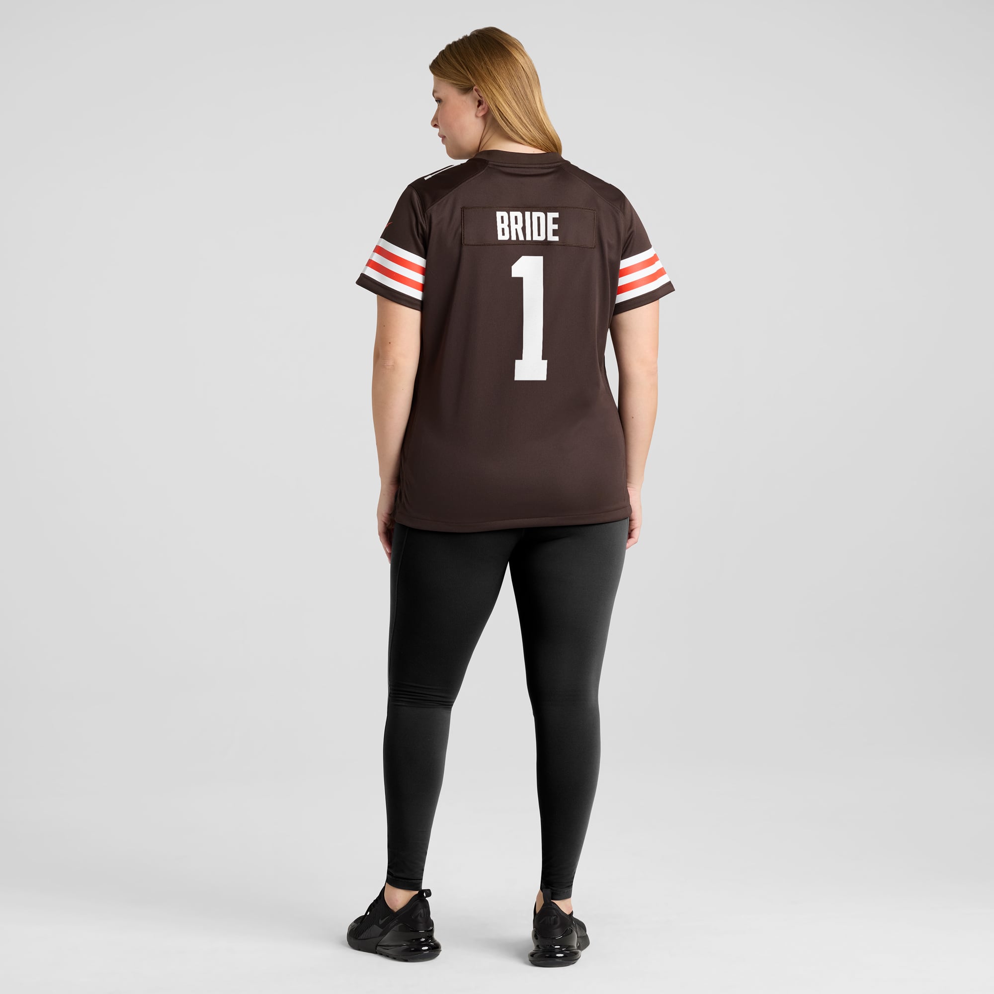 Number 1 Bride Cleveland Browns Women's Game Jersey - Brown - Image 8