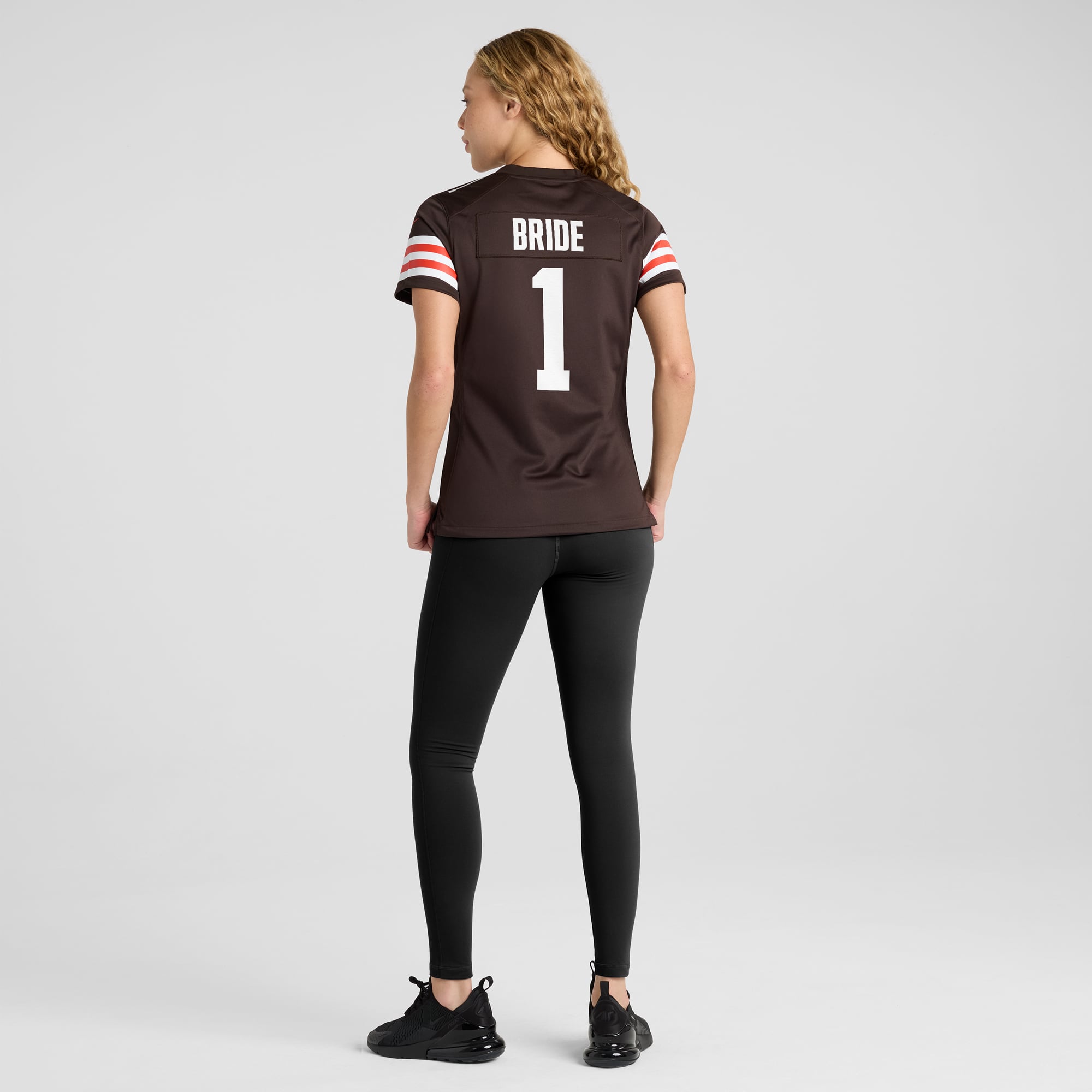 Number 1 Bride Cleveland Browns Women's Game Jersey - Brown - Image 6