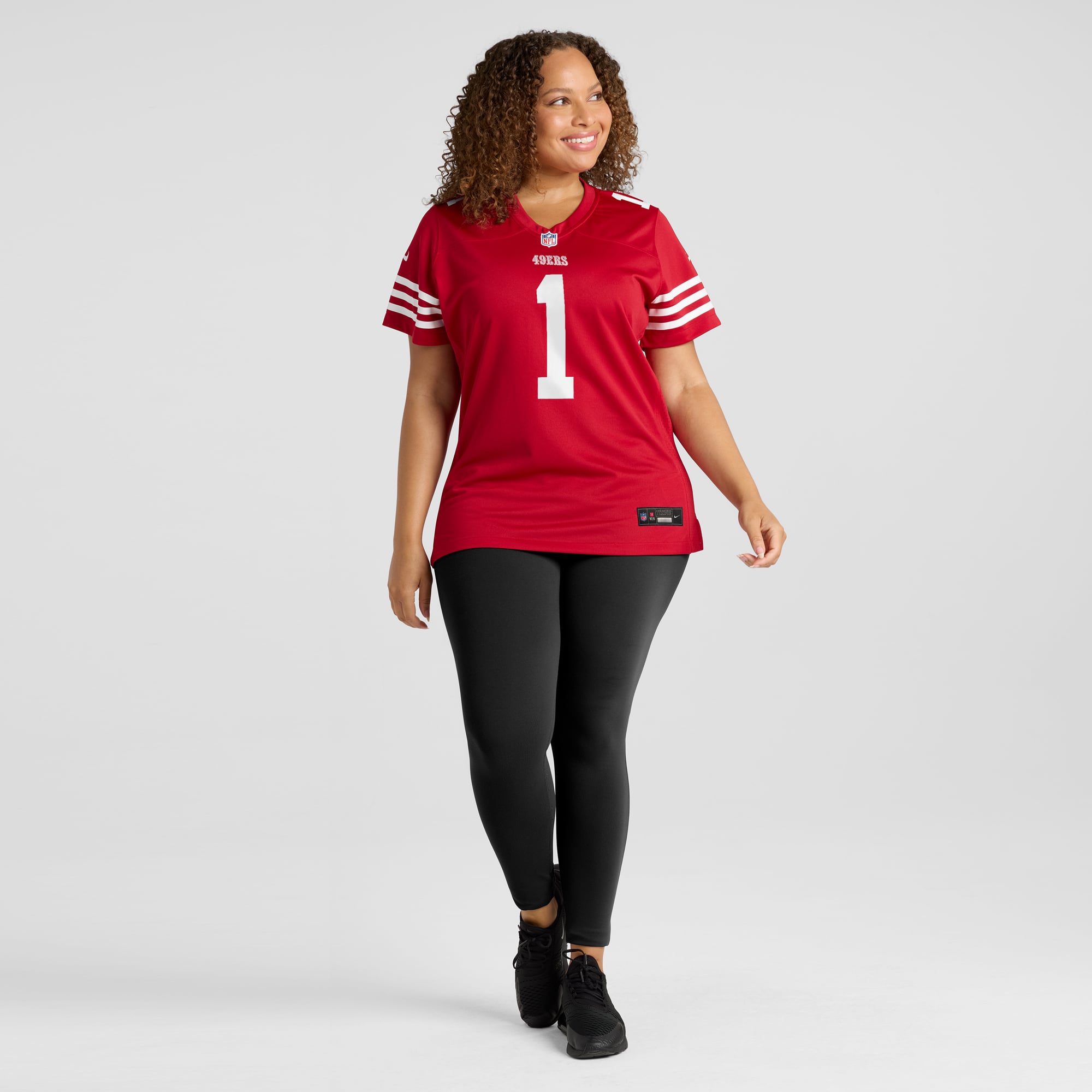Number 1 Bride San Francisco 49ers Women's Game Jersey - Scarlet - Image 7