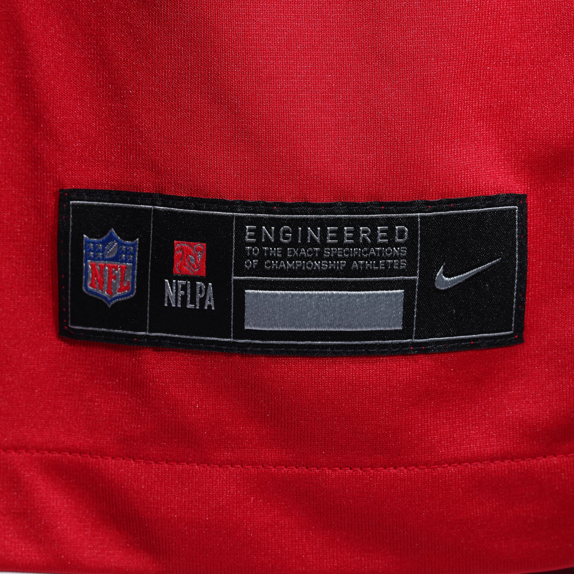 Number 1 Dad San Francisco 49ers Game Jersey - Scarlet - Image 7