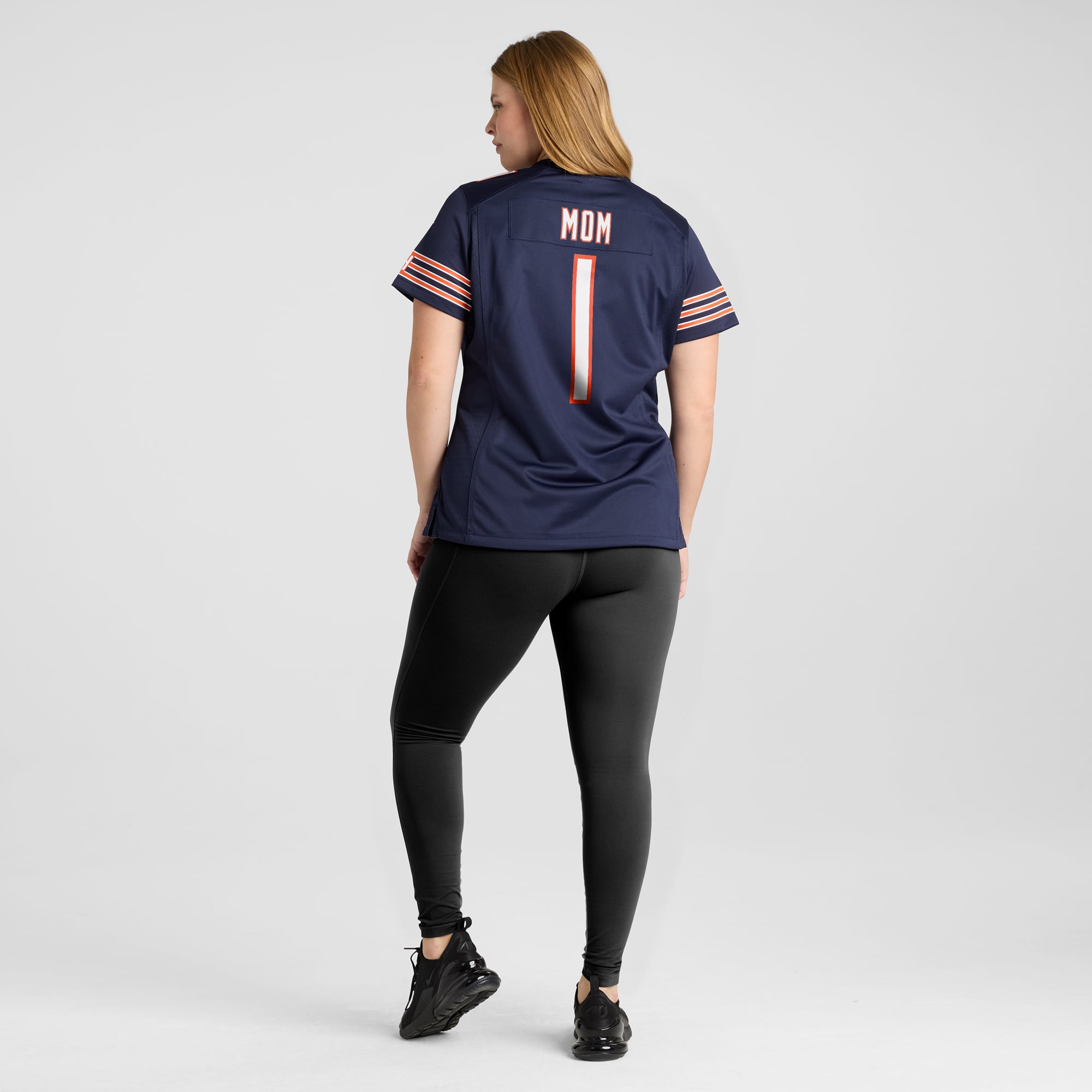 Number 1 Mom Chicago Bears Women's Game Jersey - Navy - Image 8