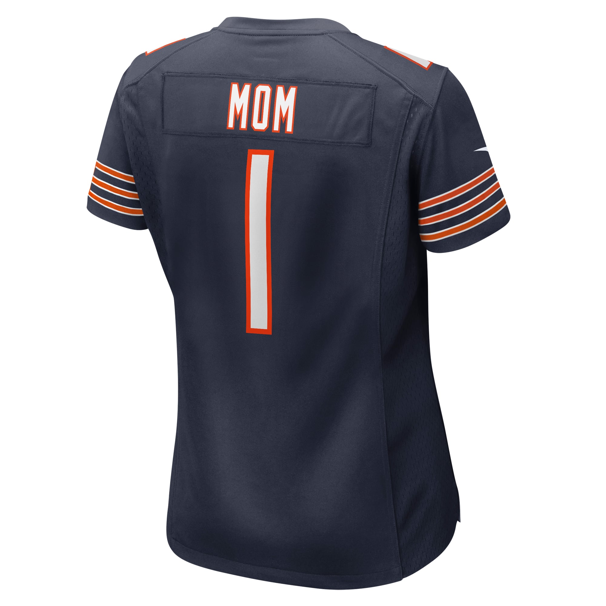 Number 1 Mom Chicago Bears Women's Game Jersey - Navy - Image 4