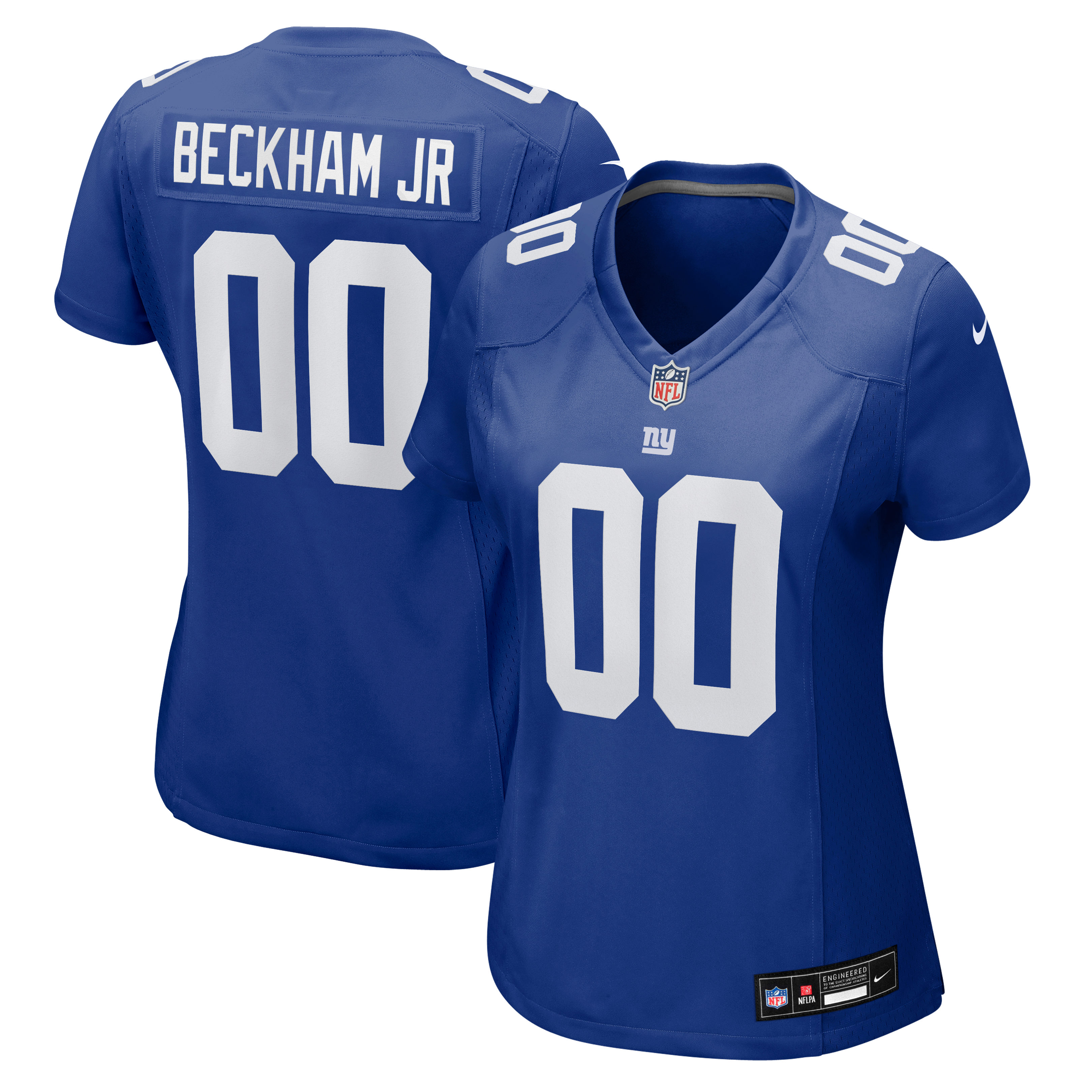 Odell Beckham Jr. New York Giants Women's Team Game Jersey - Royal - Image 2