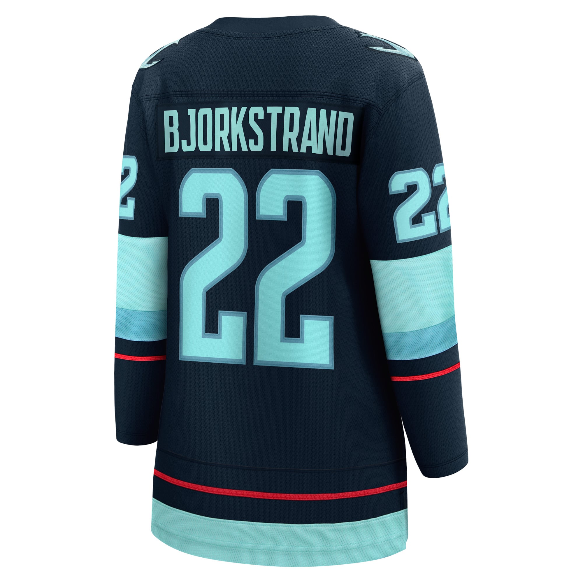 Oliver Bjorkstrand Seattle Kraken Women's Home Breakaway Player Jersey - Deep Sea Blue - Image 4