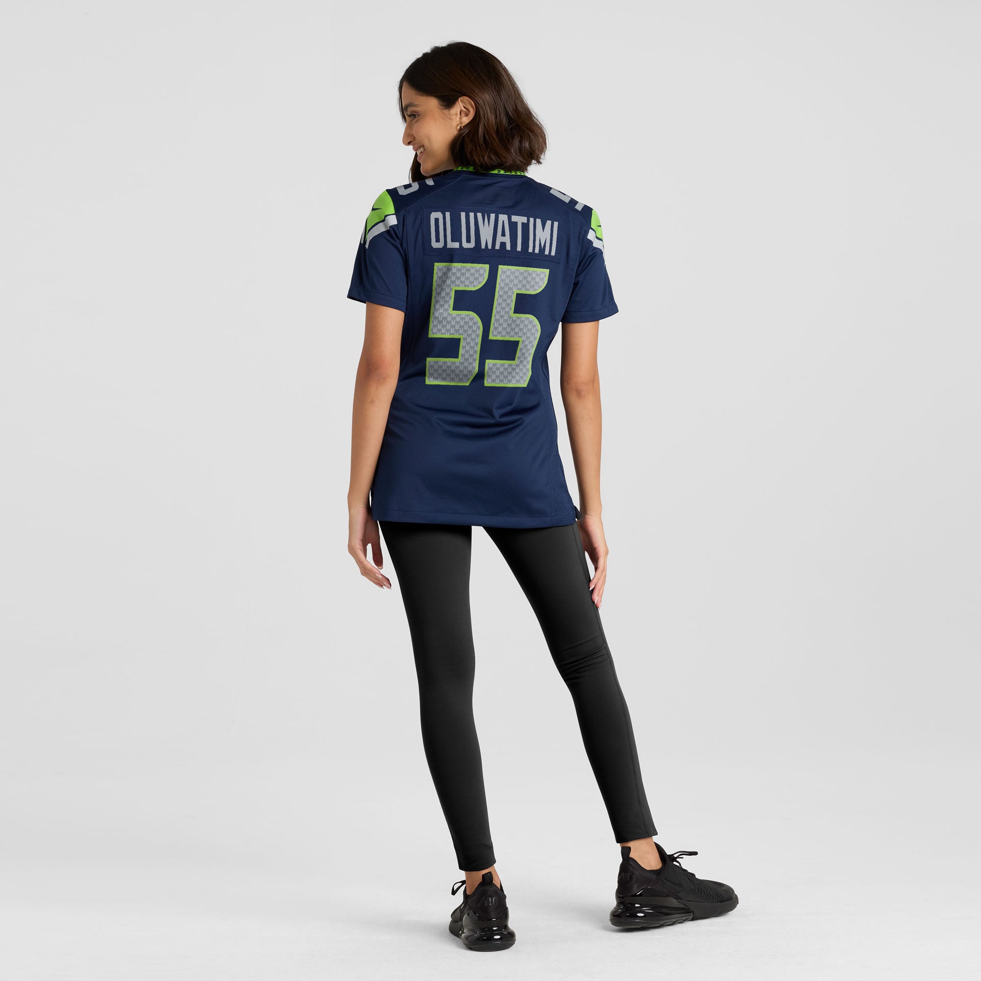 Olu Oluwatimi Seattle Seahawks Women's Team Game Jersey - College Navy - Image 6