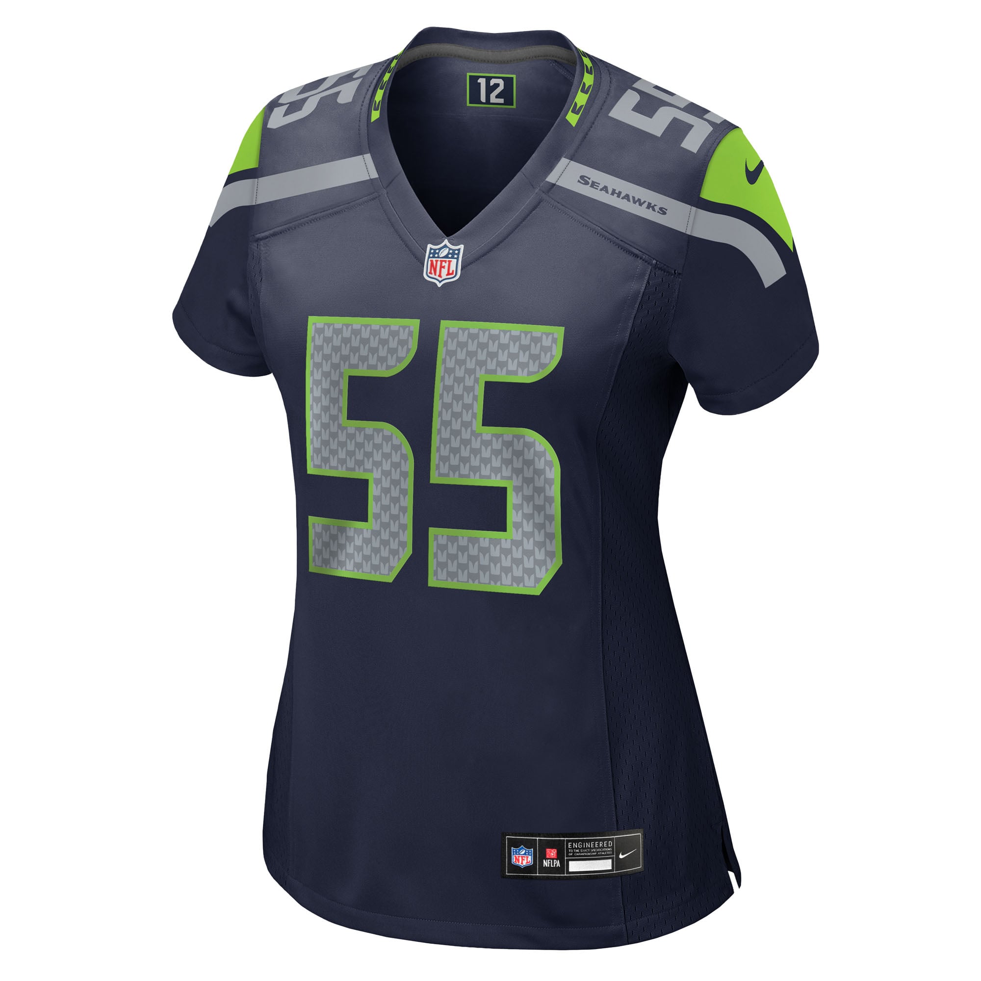 Olu Oluwatimi Seattle Seahawks Women's Team Game Jersey - College Navy - Image 3