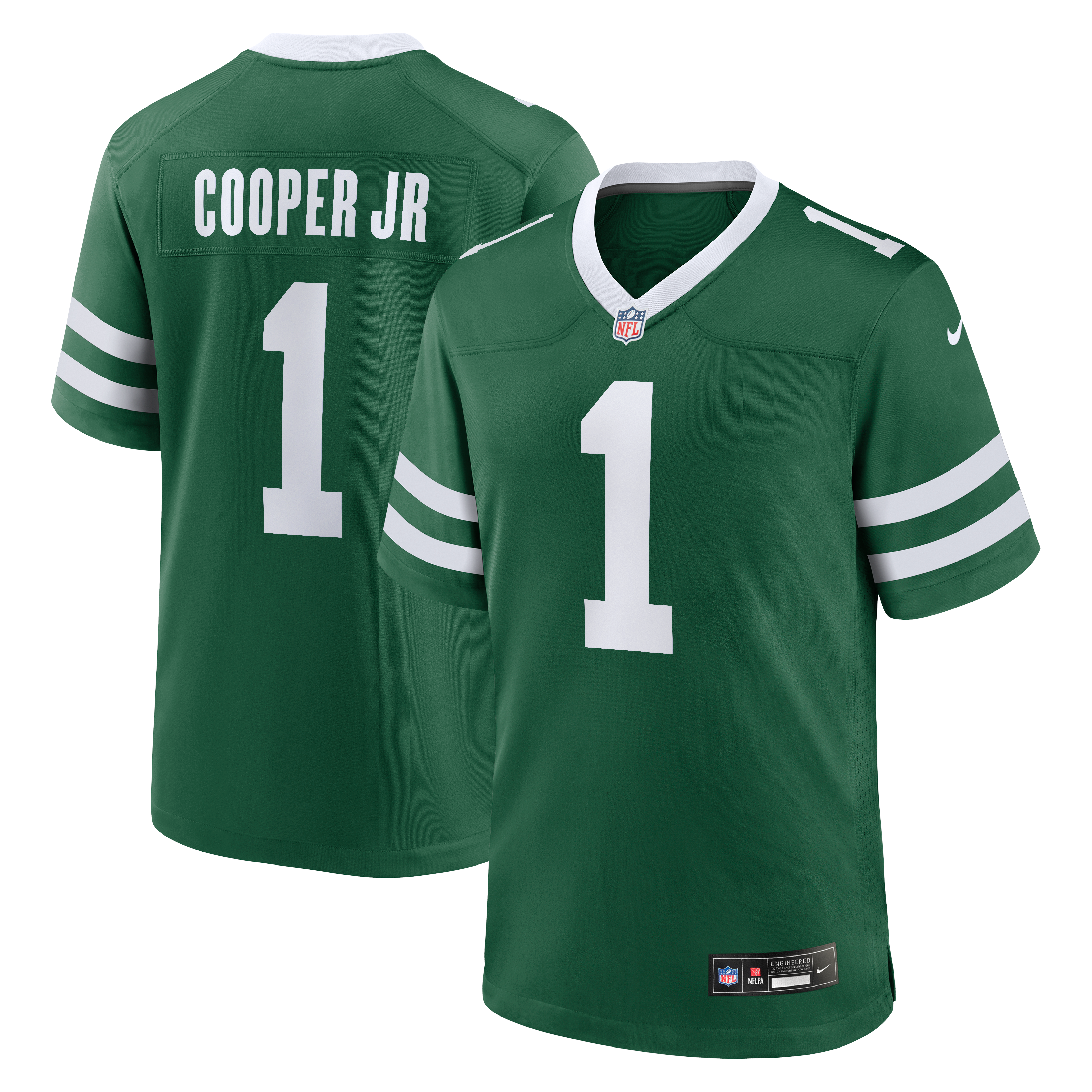 Omar Cooper Jr. New York Jets 2026 Draft First Round Pick No. 30 Team Game Jersey - Legacy Green
