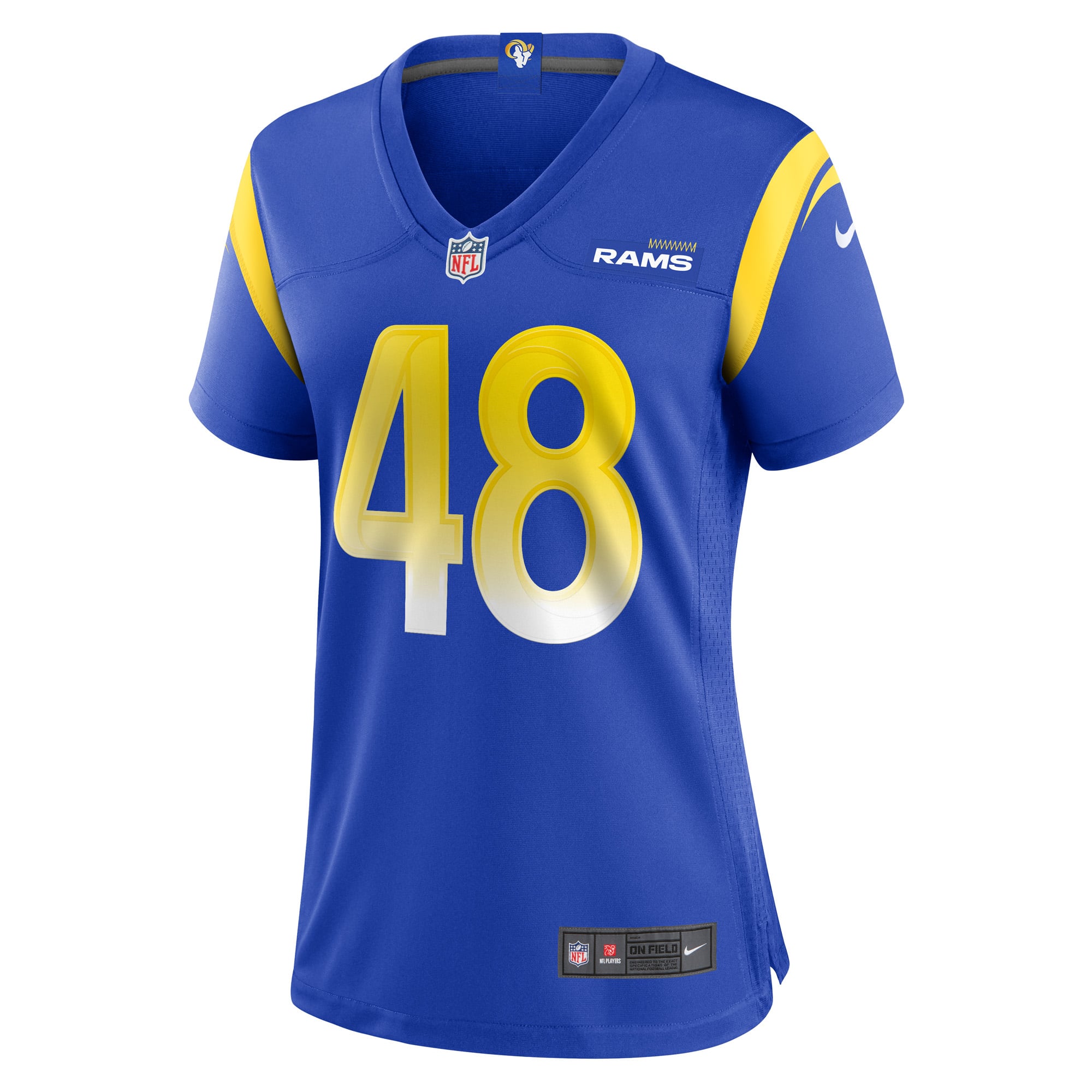 Omar Speights Los Angeles Rams Women's Game Jersey - Royal - Image 3